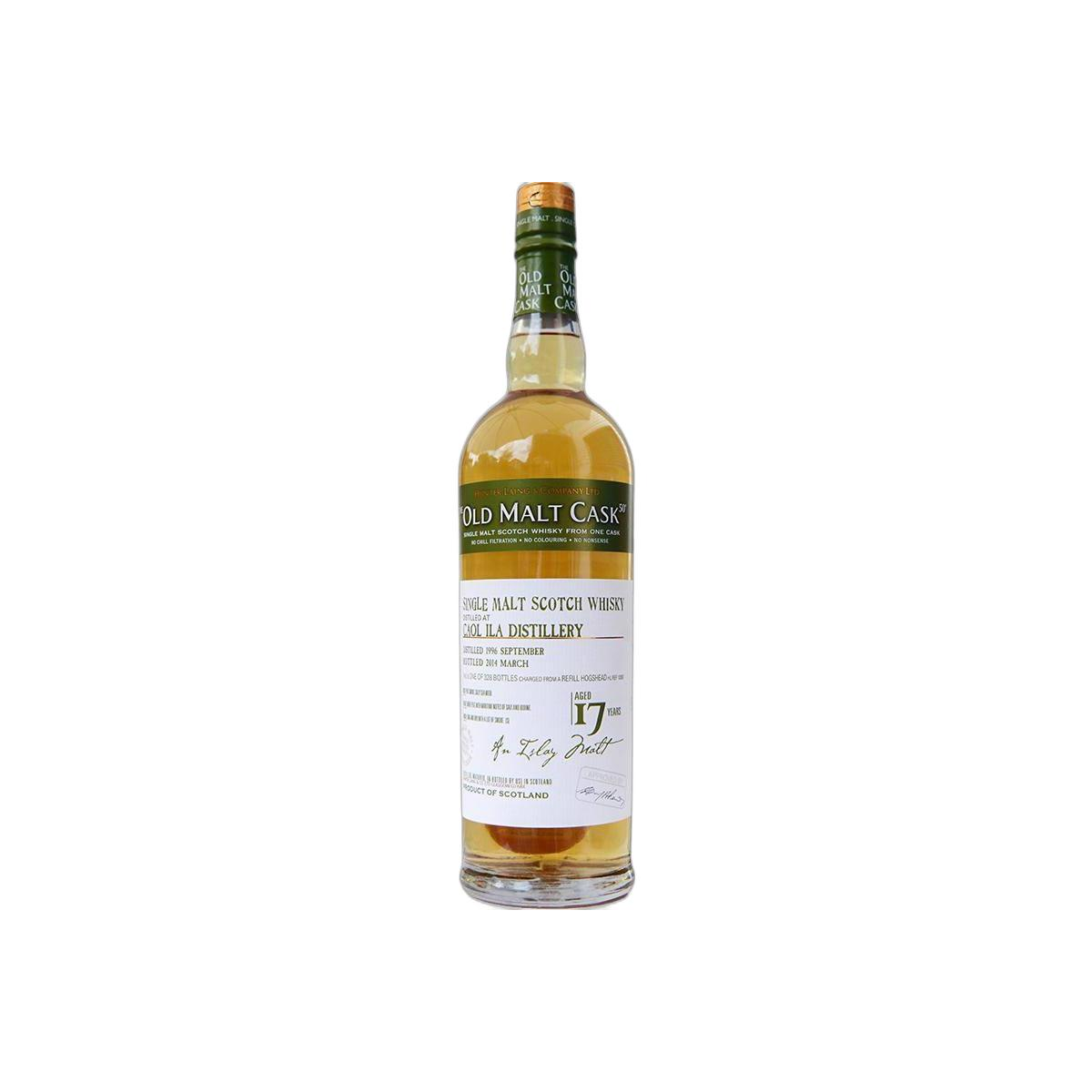 Caol Ila Old Malt Cask 1996 17 Years Single Malt Whisky