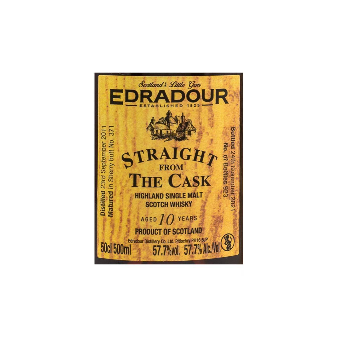 Edradour 2011 10 Years Single Malt Whisky 3