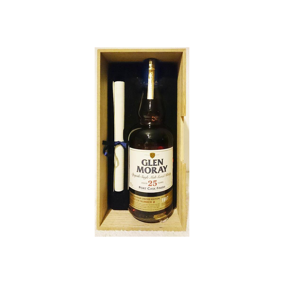 Glen Moray 1987 25 Years Single Malt Whisky 2