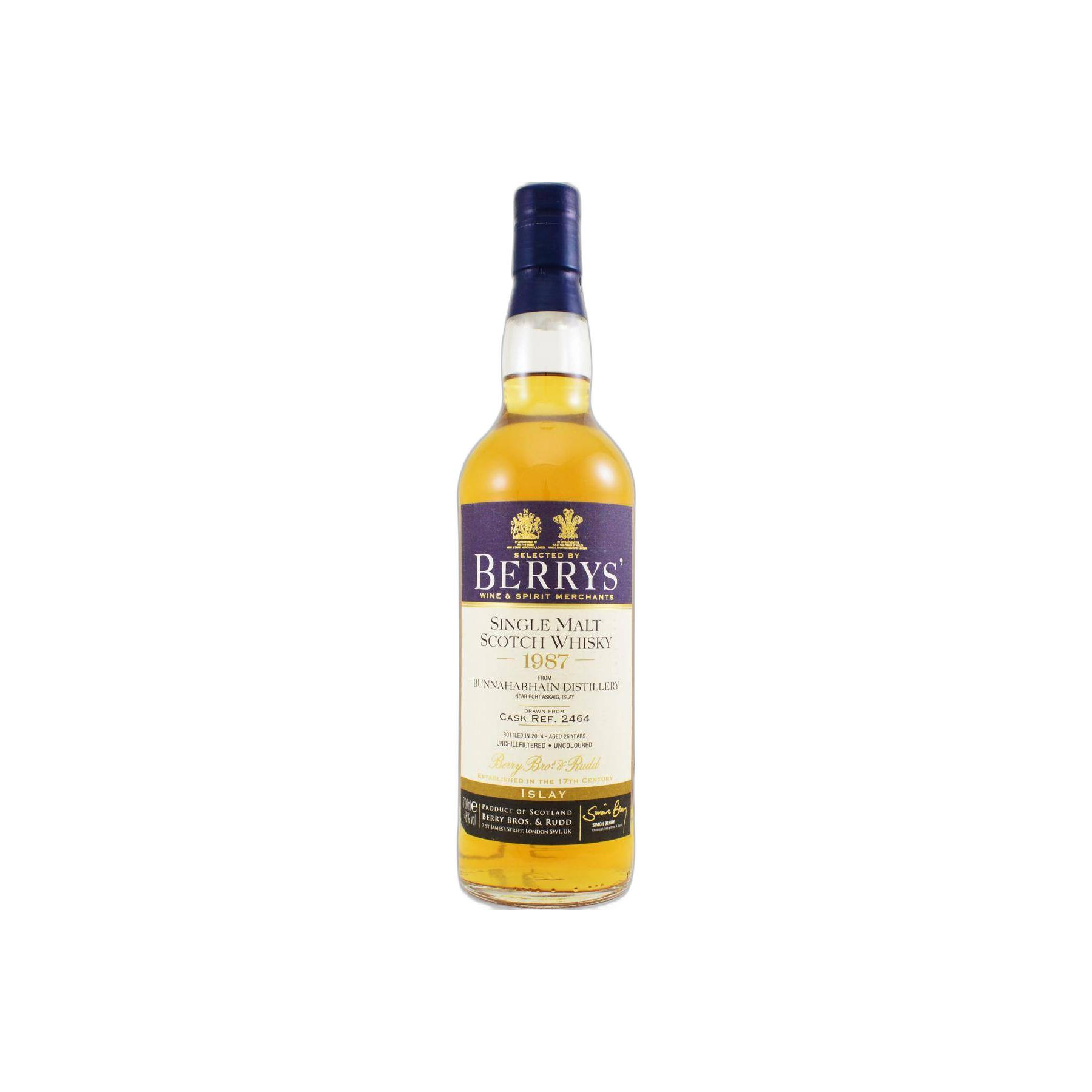 Bunnahabhain 1987 26 Years Single Malt Whisky
