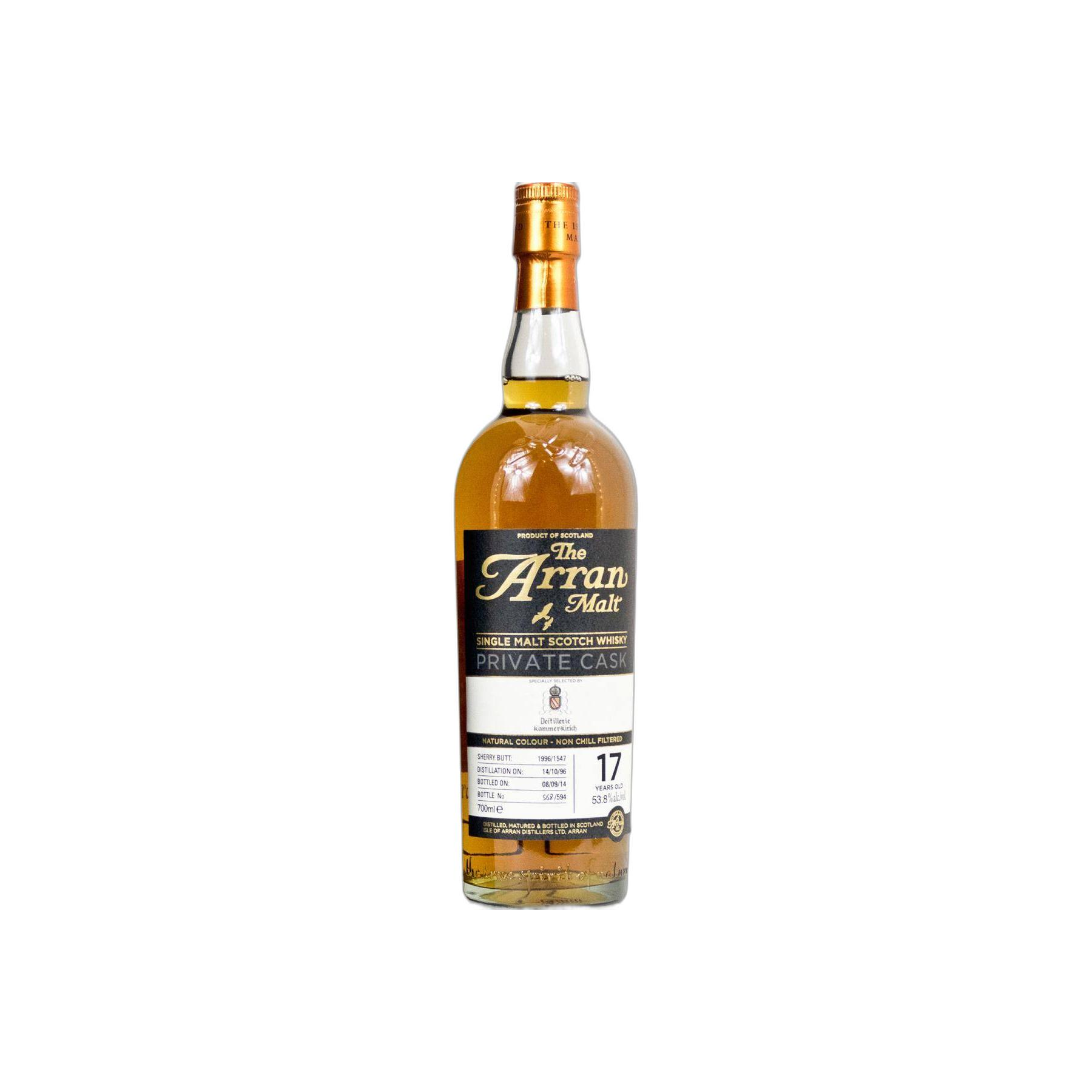 Arran Private Cask 1996 17 Years Single Malt Whisky