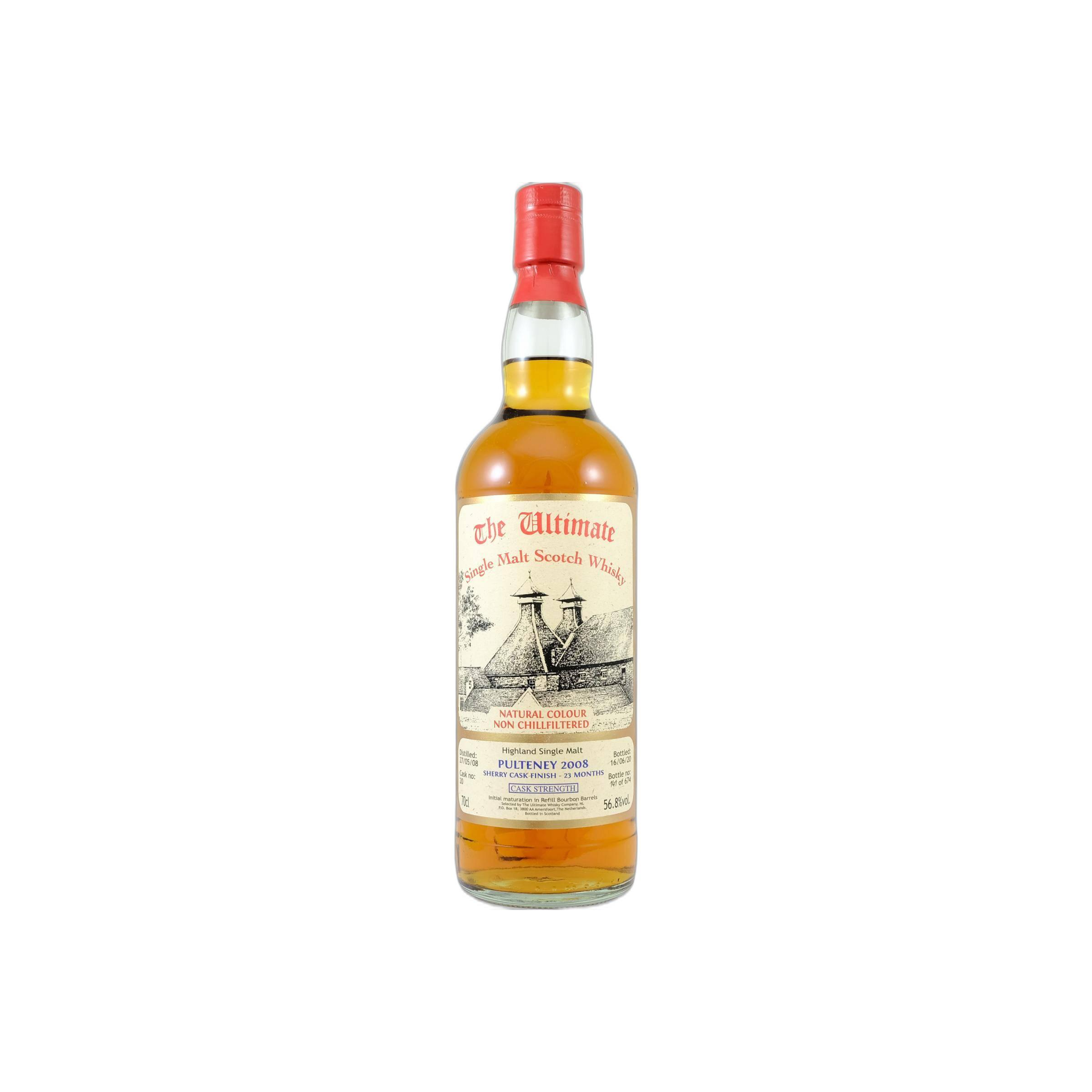 Old Pulteney The Ultimate 2008 12 Years Single Malt Whisky