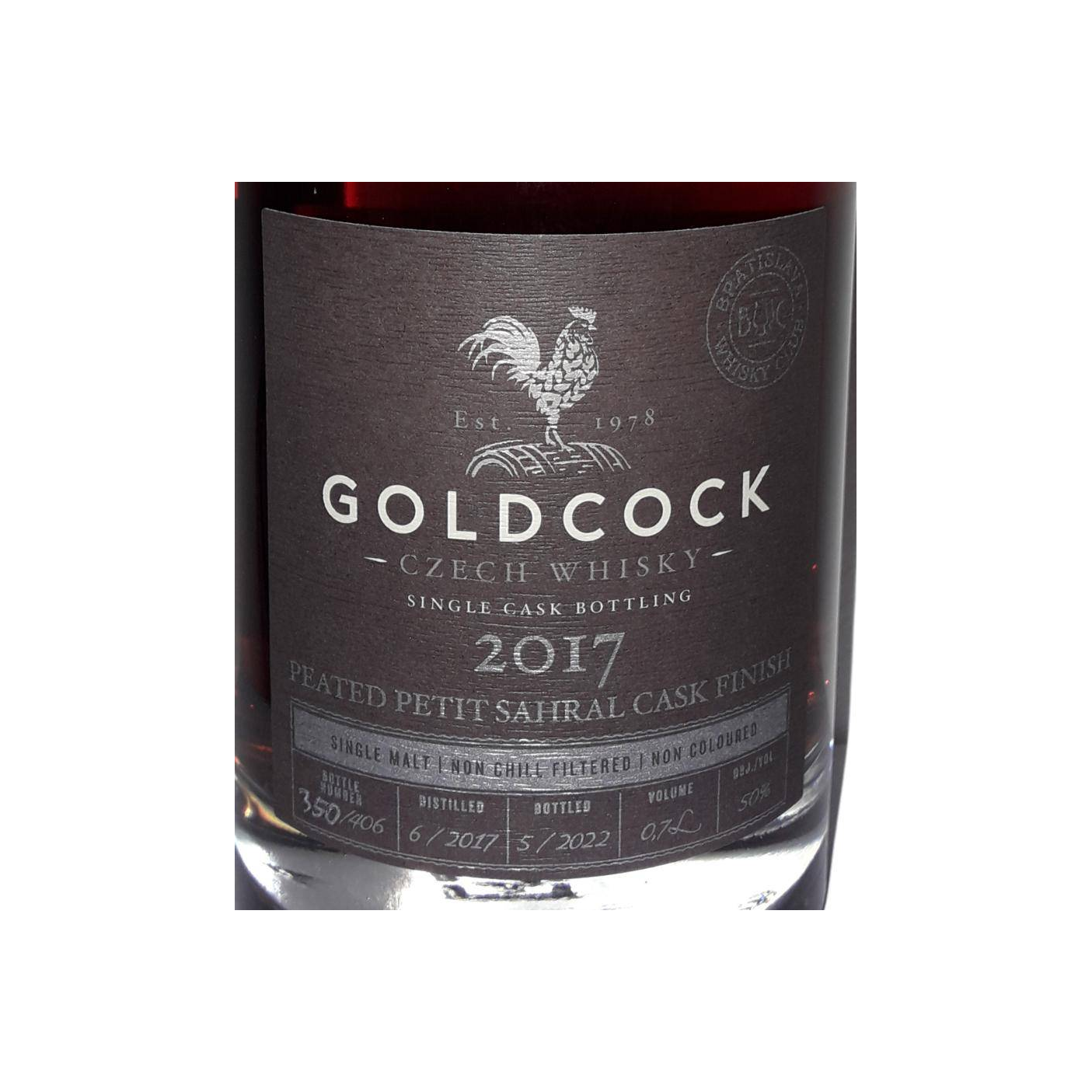 Gold Cock Individual Cask Bottling 2017 4 Years Single Malt Whisky 2
