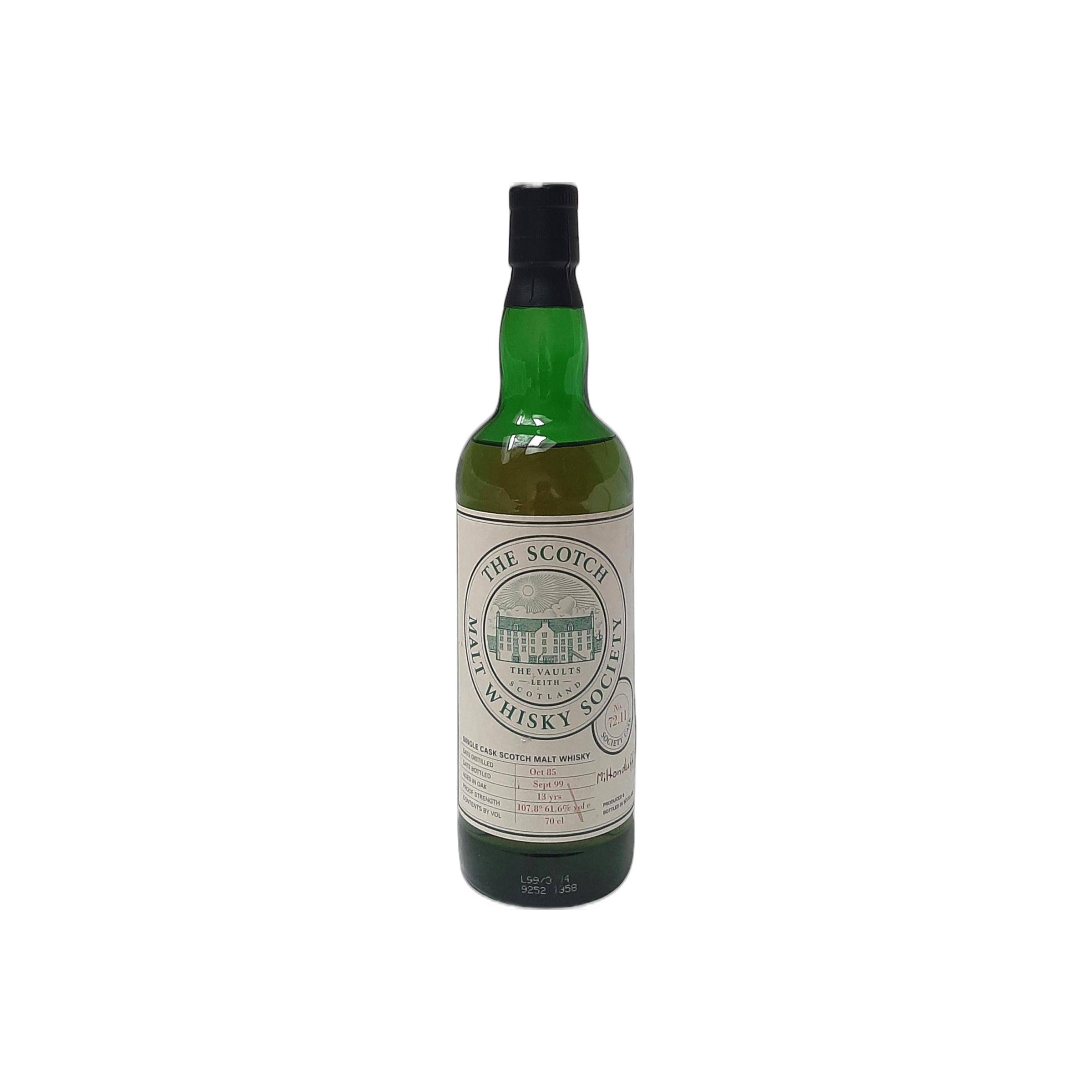 The Scotch Malt Whisky Society 1985 13 Years Single Malt Whisky