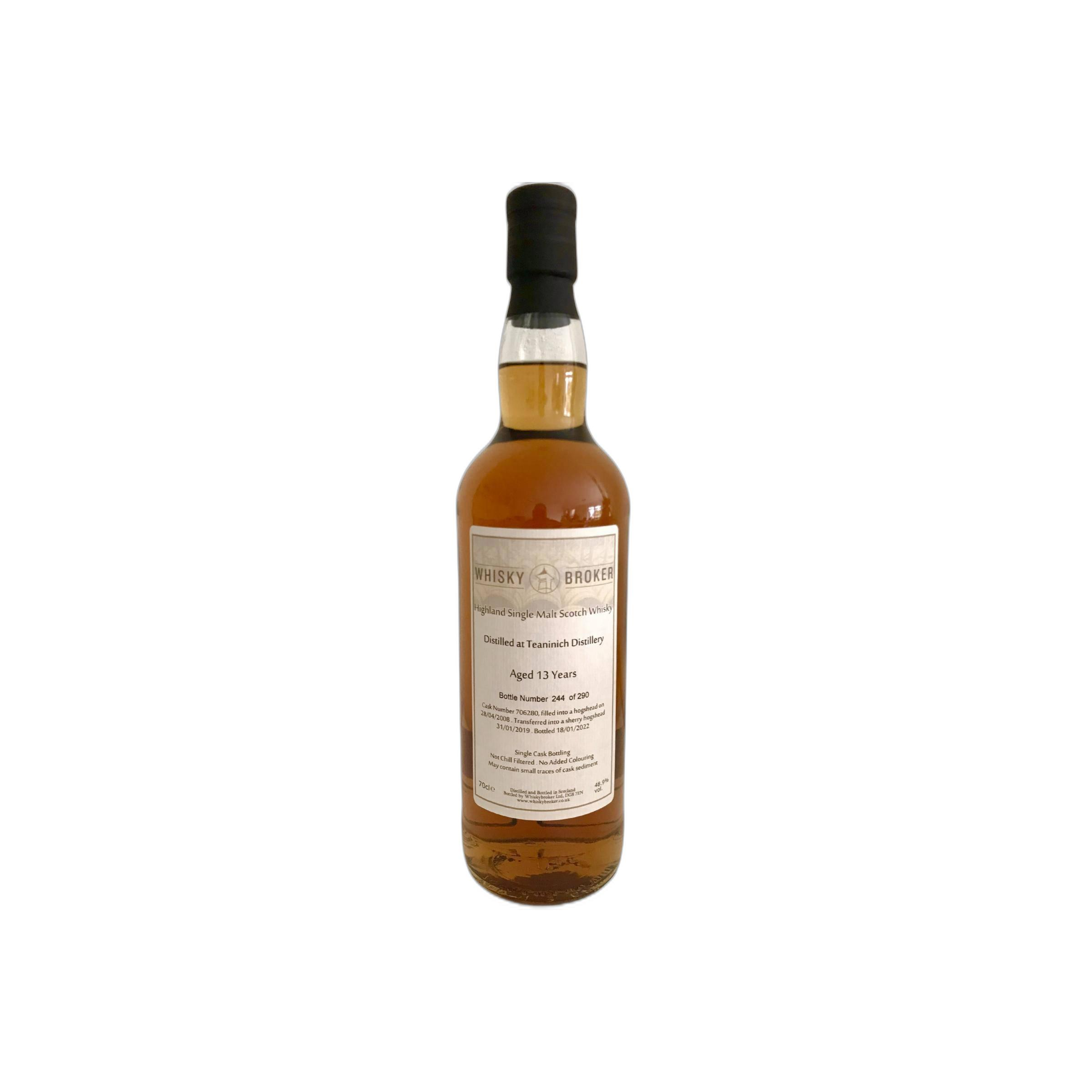 Teaninich 2008 13 Years Single Malt Whisky