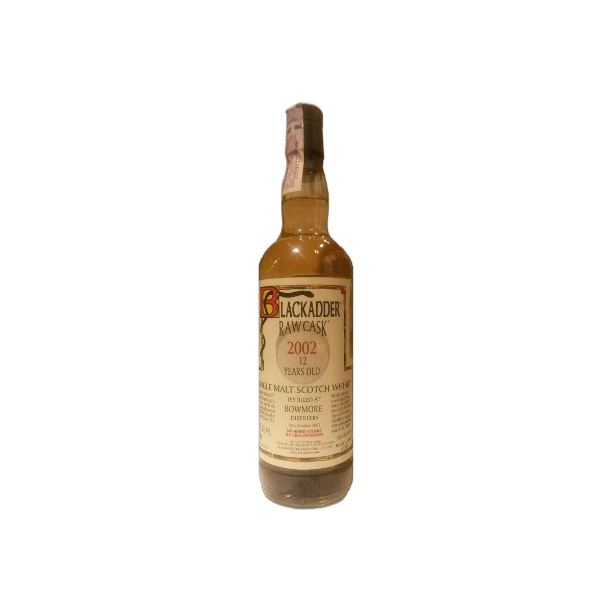 Bowmore Raw Cask 2002 12 Years Single Malt Whisky 2