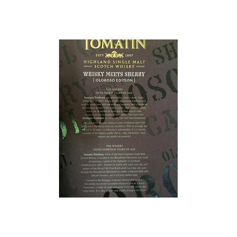 Tomatin 2000 14 Years Single Malt Whisky 3