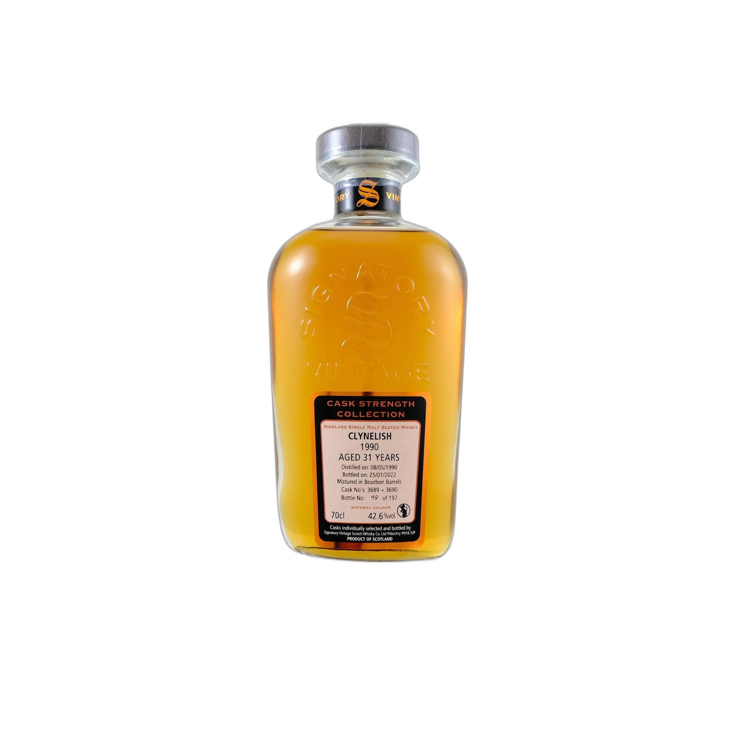 Clynelish Cask Strength Collection 1990 31 Years Single Malt Whisky