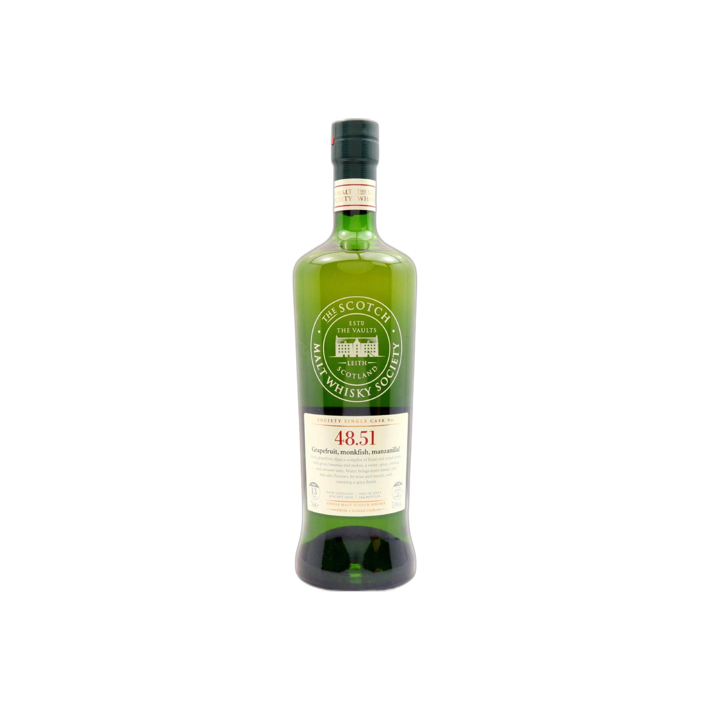 The Scotch Malt Whisky Society 2000 13 Years Single Malt Whisky