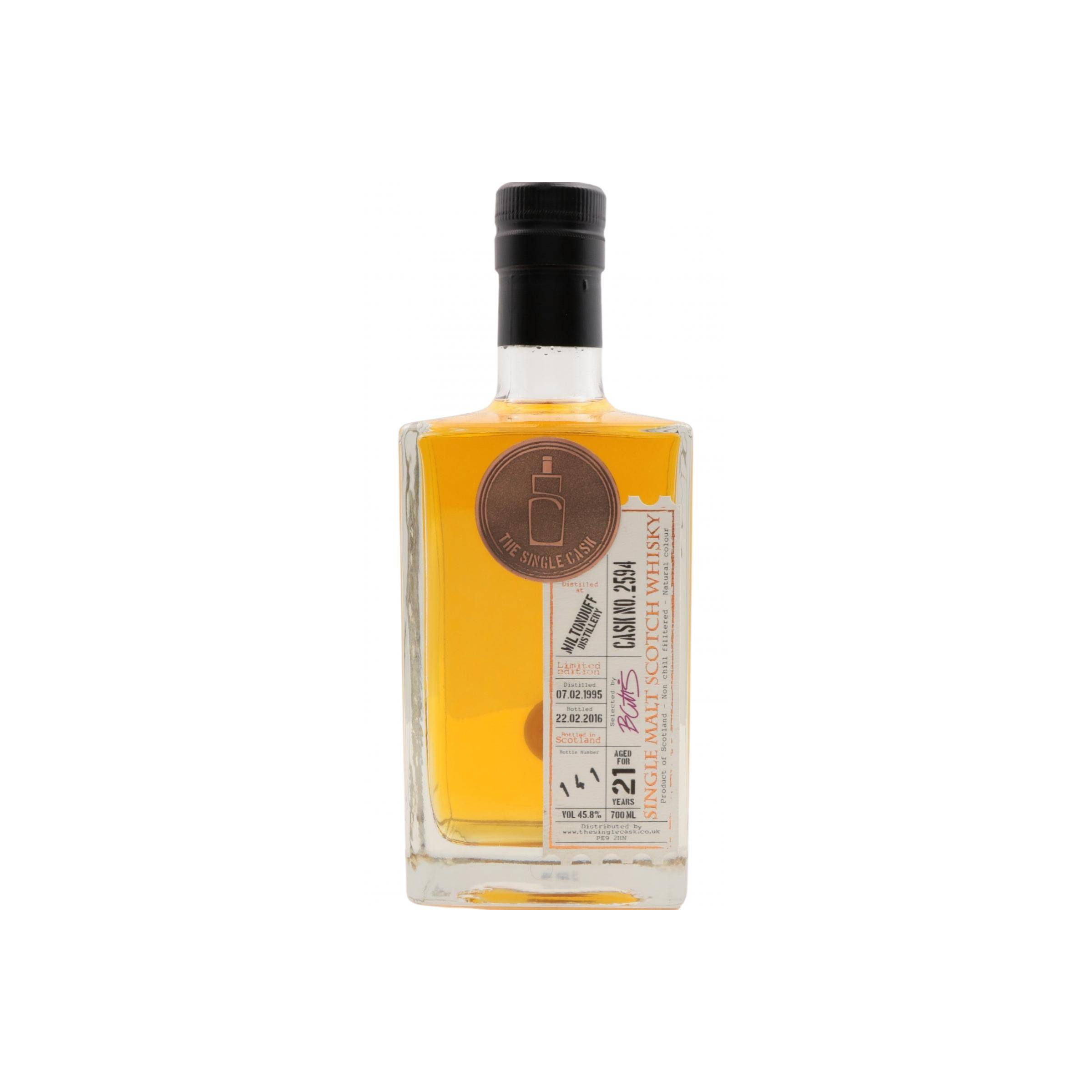 Miltonduff 1995 21 Years Single Malt Whisky
