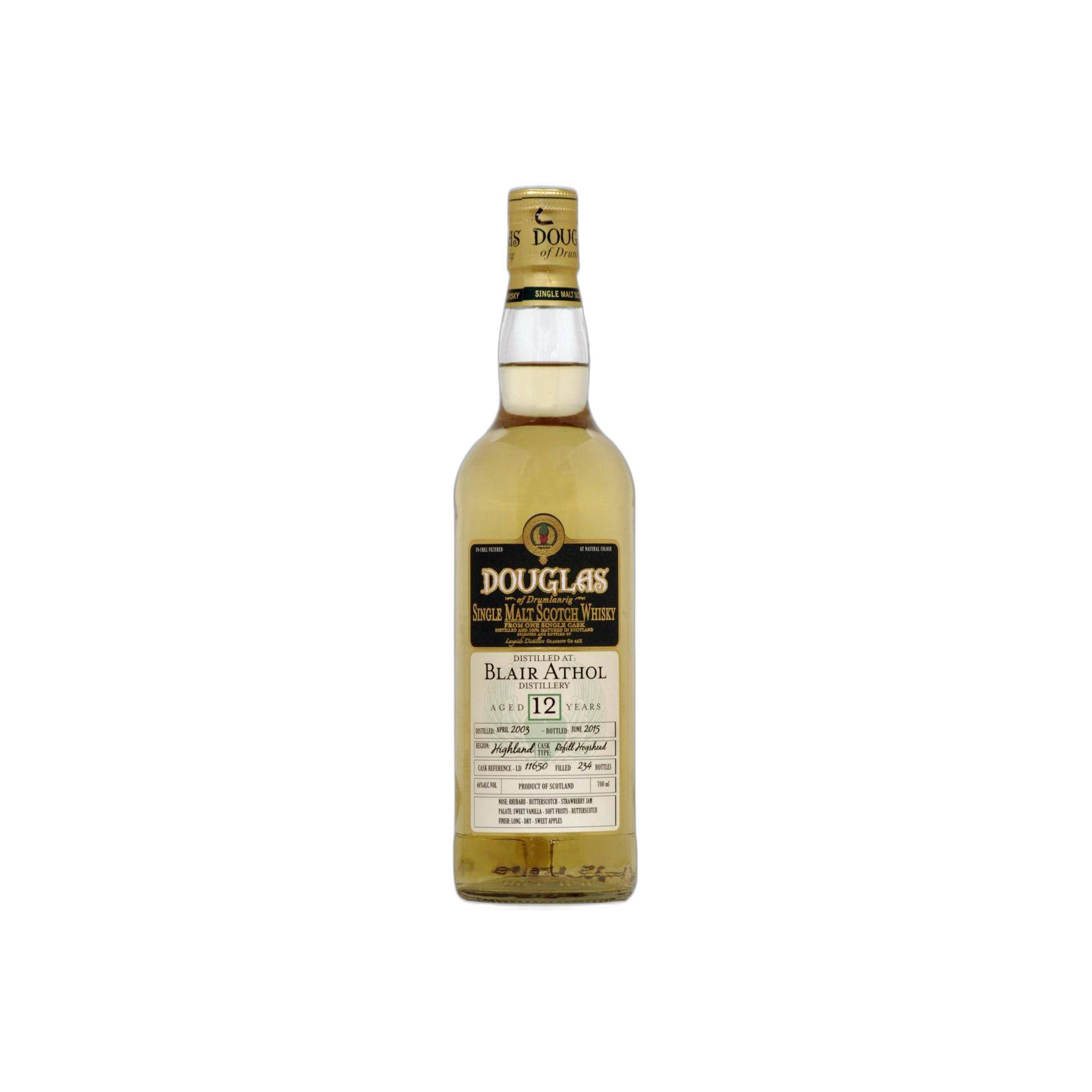 Blair Athol 2003 12 Years Single Malt Whisky