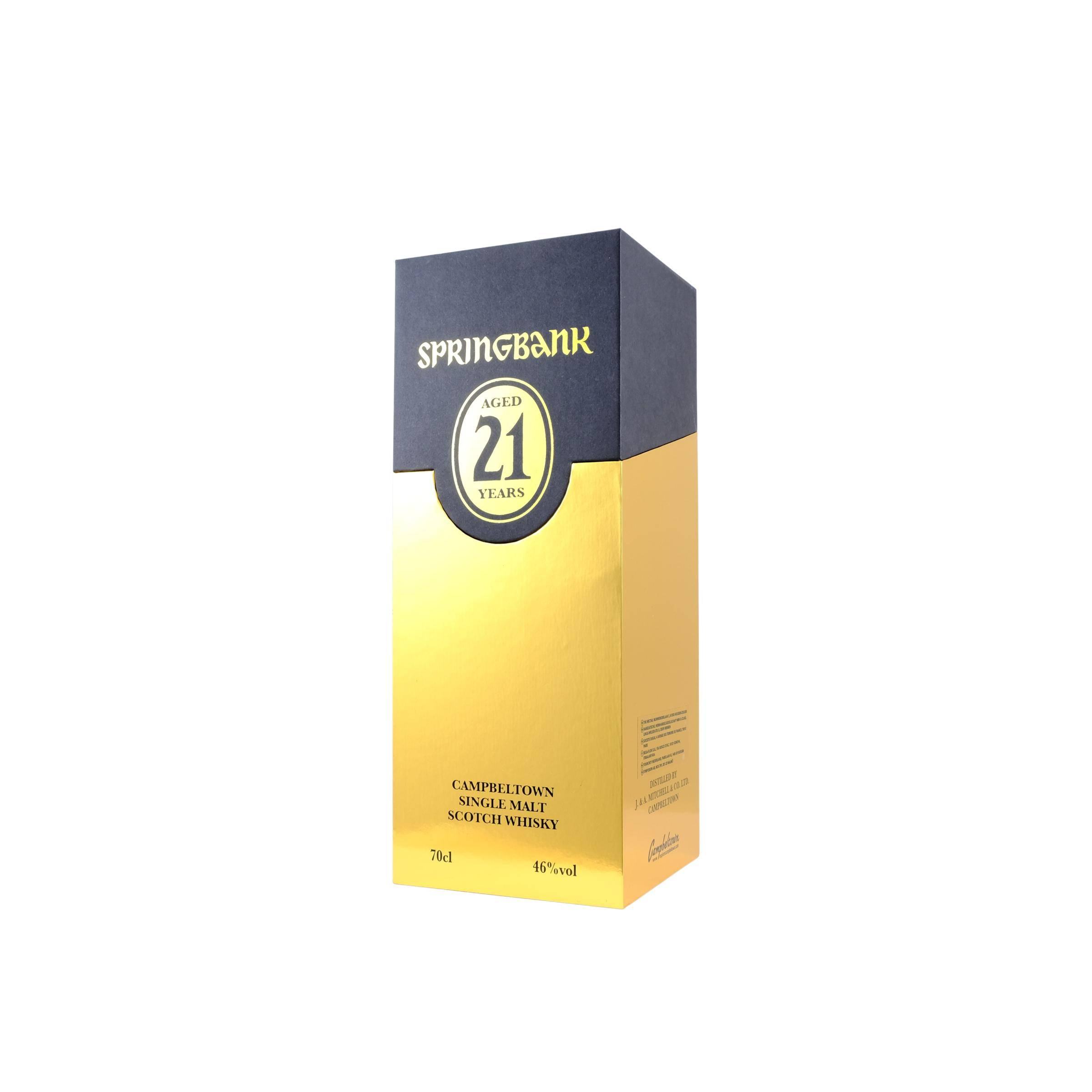 Springbank 21 Years Single Malt Whisky 3