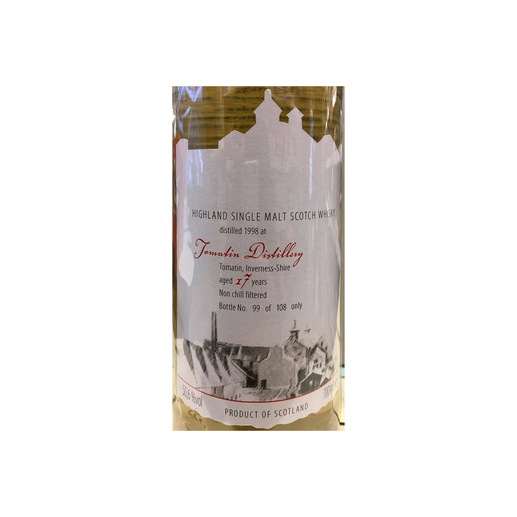 Tomatin 1998 17 Years Single Malt Whisky