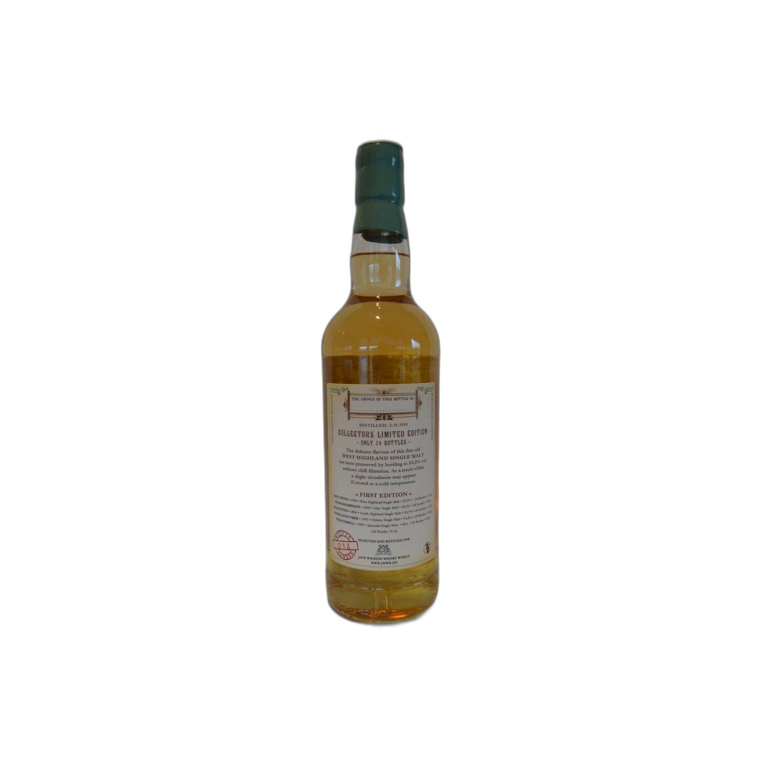 Ben Nevis 1998 16 Years Single Malt Whisky 2