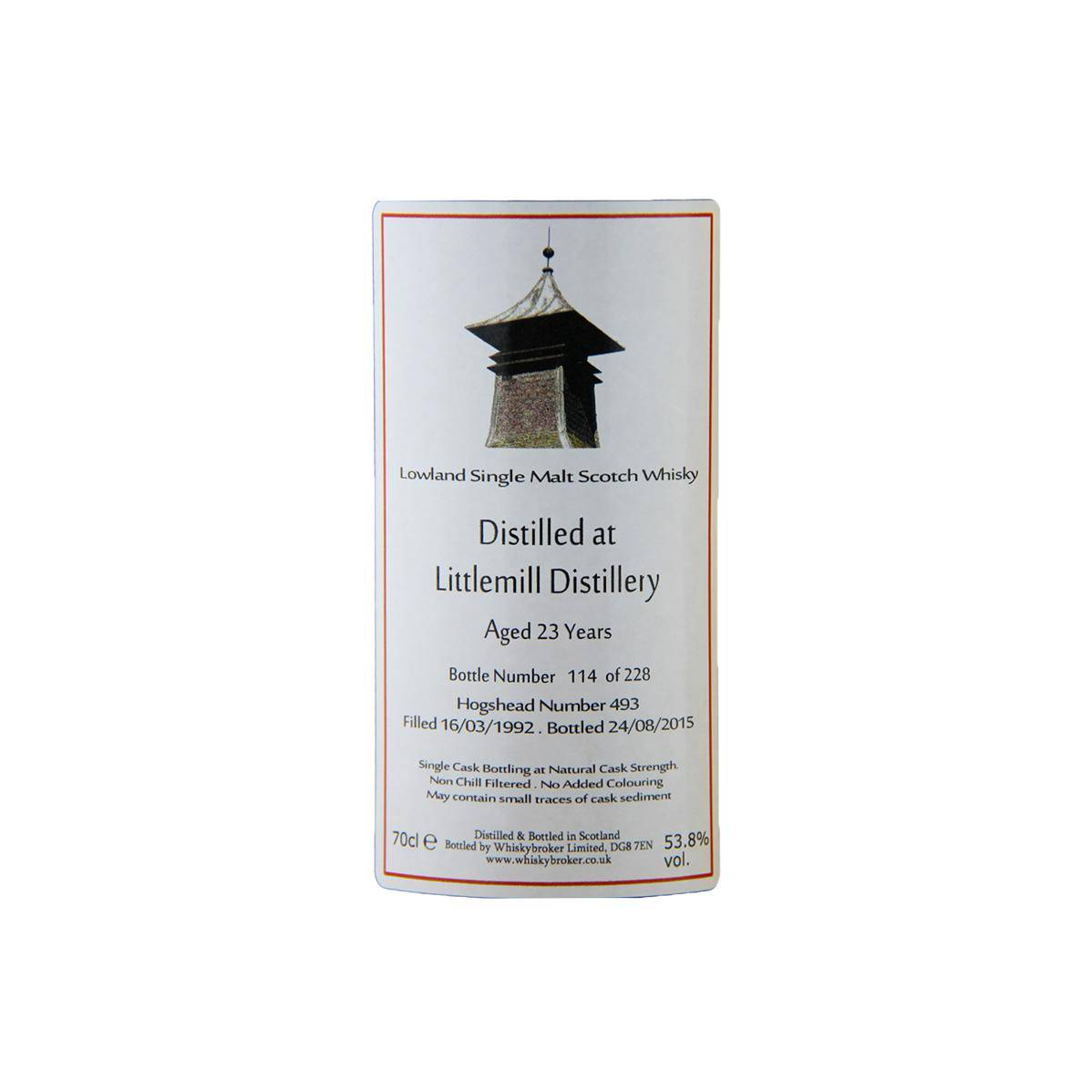 Littlemill 1992 23 Years Single Malt Whisky 3