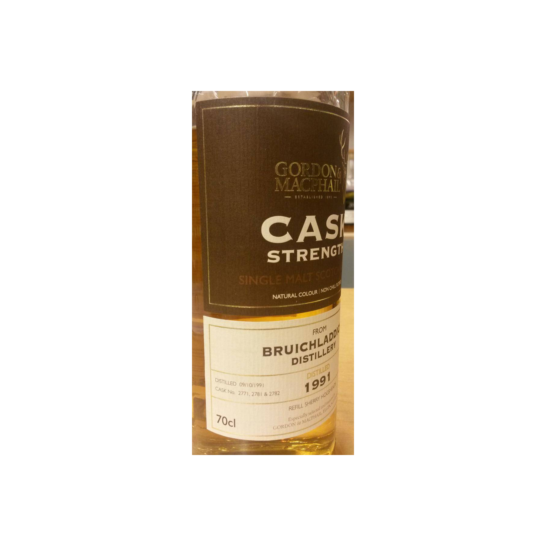 Bruichladdich Cask Strength Collection 1991 22 Years Single Malt Whisky 3