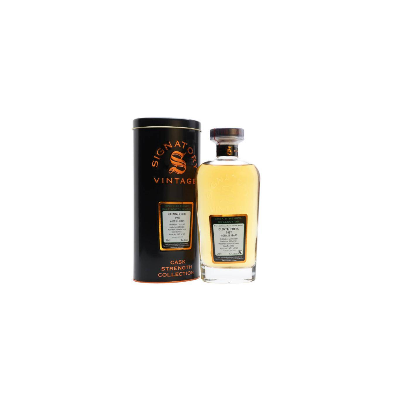 Glentauchers Cask Strength Collection 1997 23 Years Single Malt Whisky