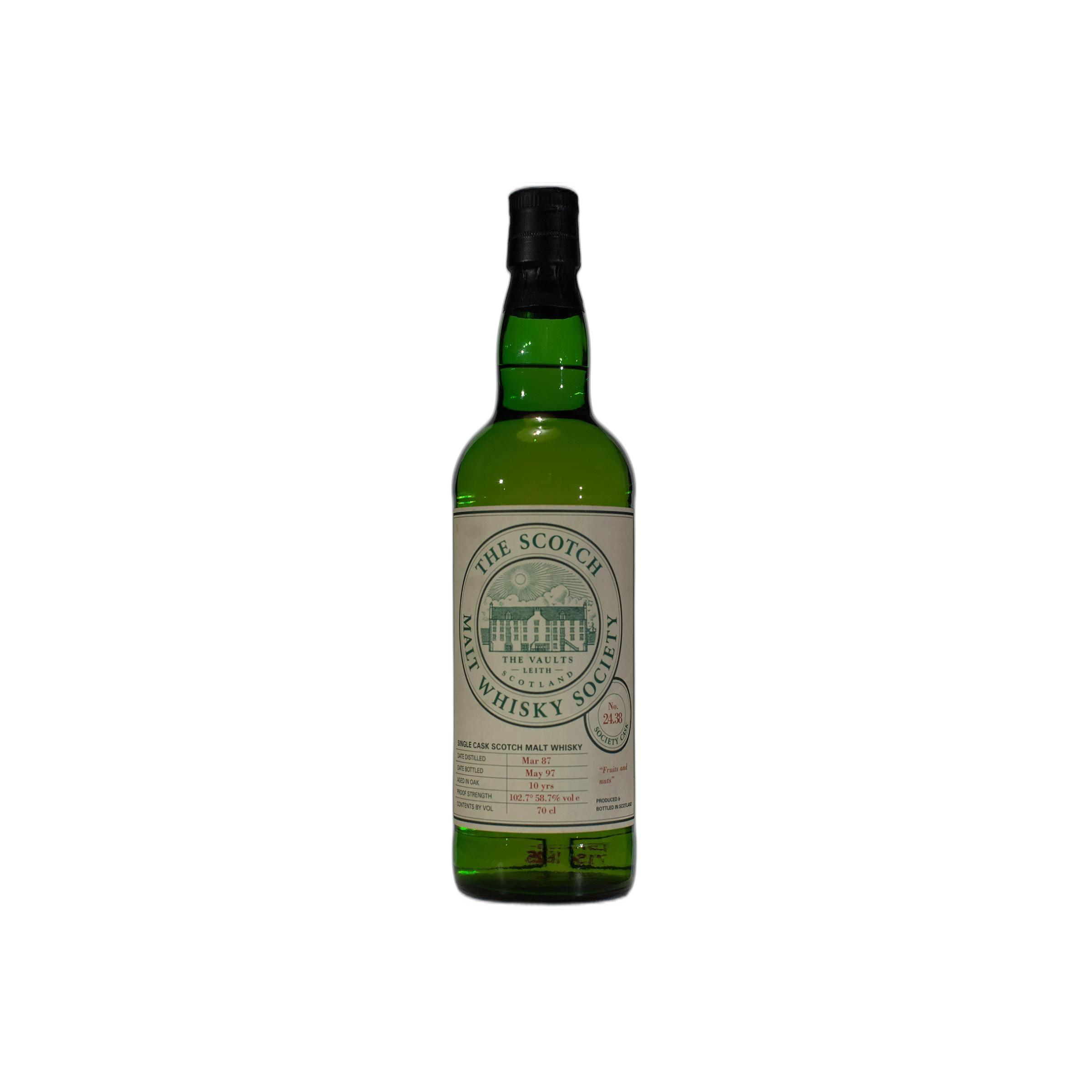 The Scotch Malt Whisky Society 1987 10 Years Single Malt Whisky