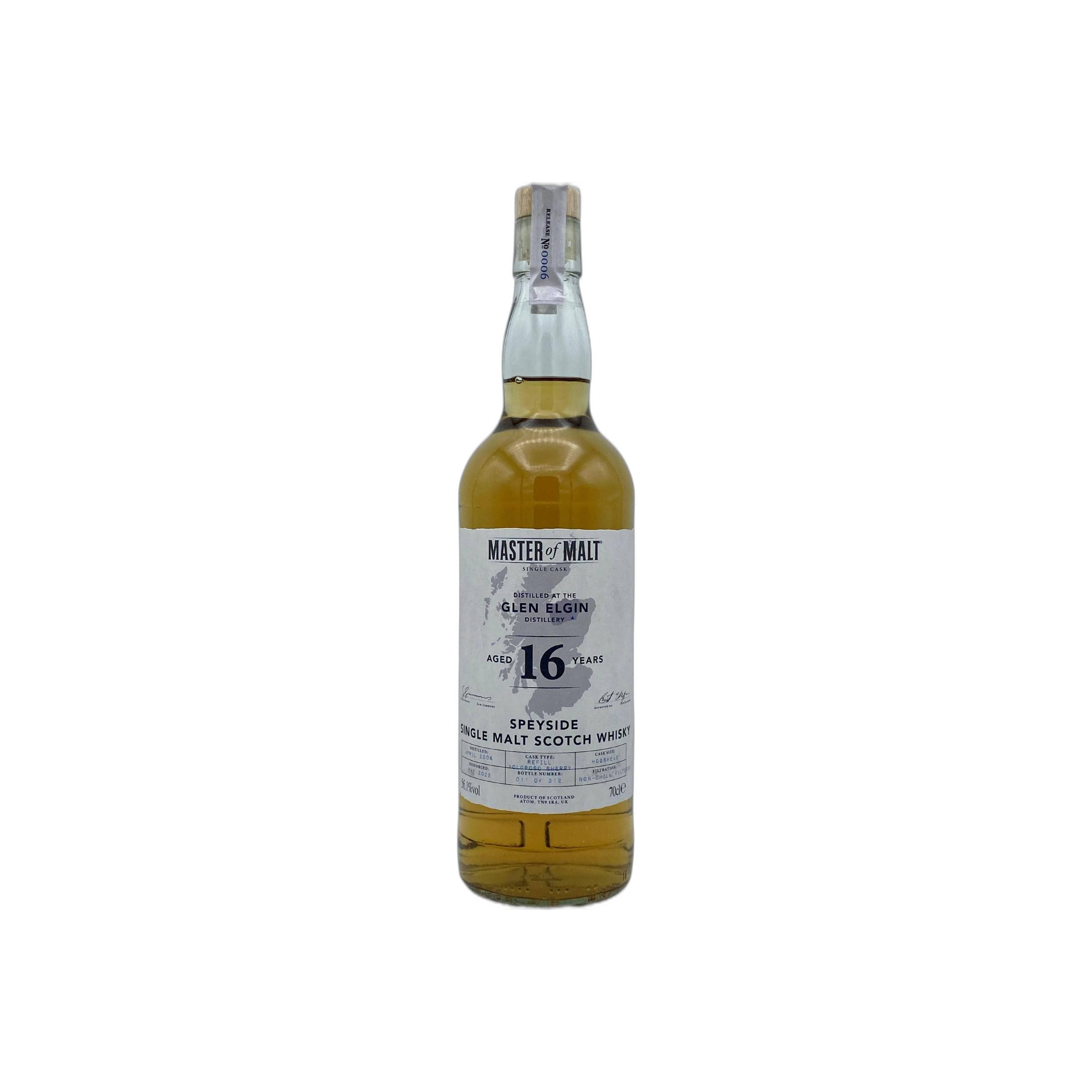 Glen Elgin Single Cask 2006 16 Years Single Malt Whisky