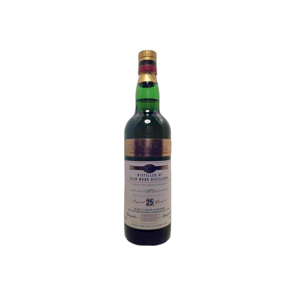 Glen Mhor Old Malt Cask 1975 25 Years Single Malt Whisky