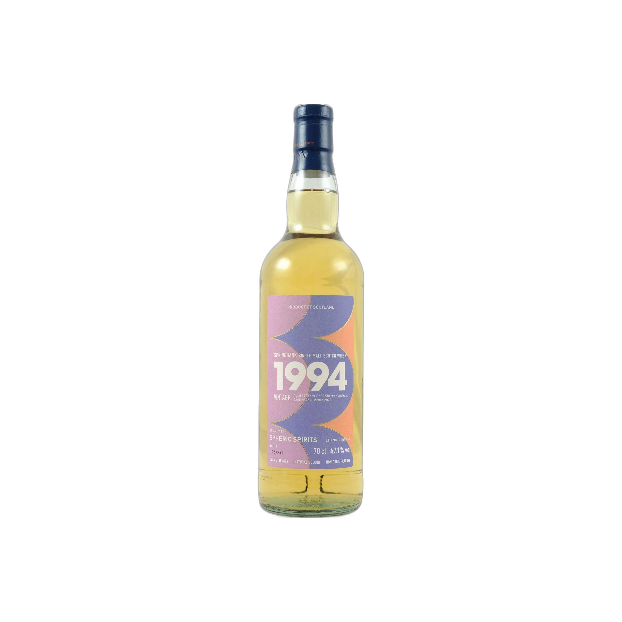 Springbank 1994 27 Years Single Malt Whisky