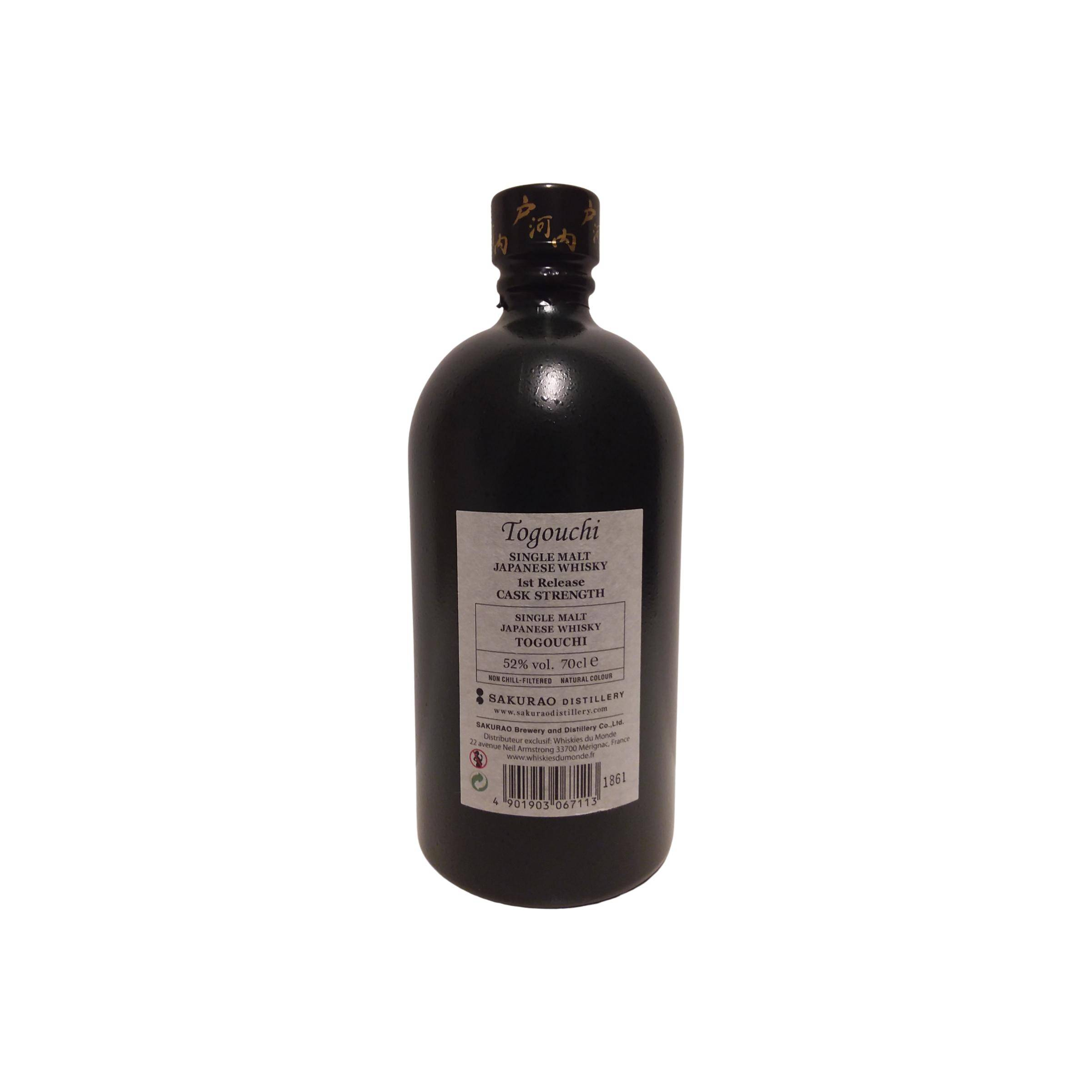 Togouchi Single Malt Japanese Whisky 2