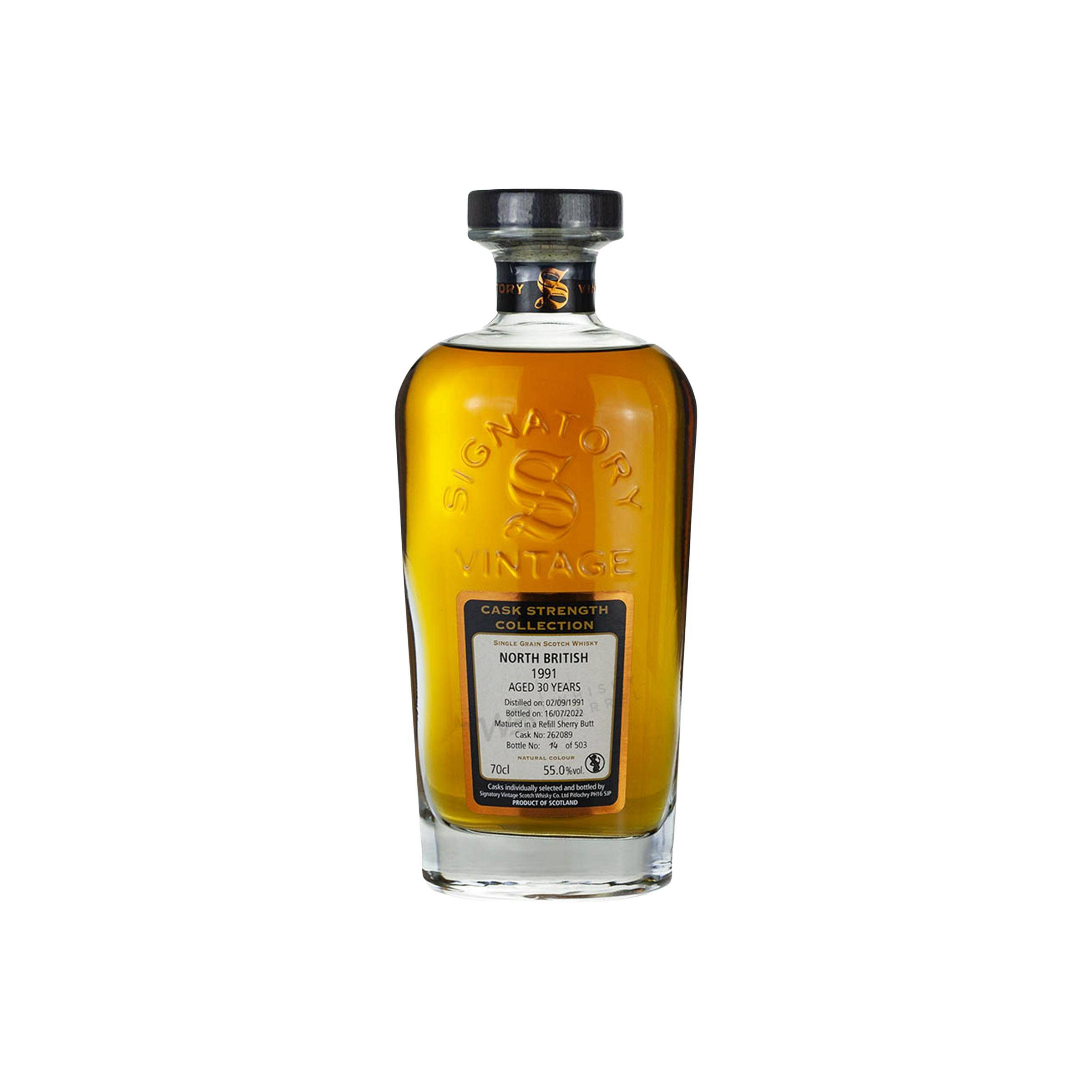 North British Cask Strength Collection 1991 30 Years Single Grain Whisky