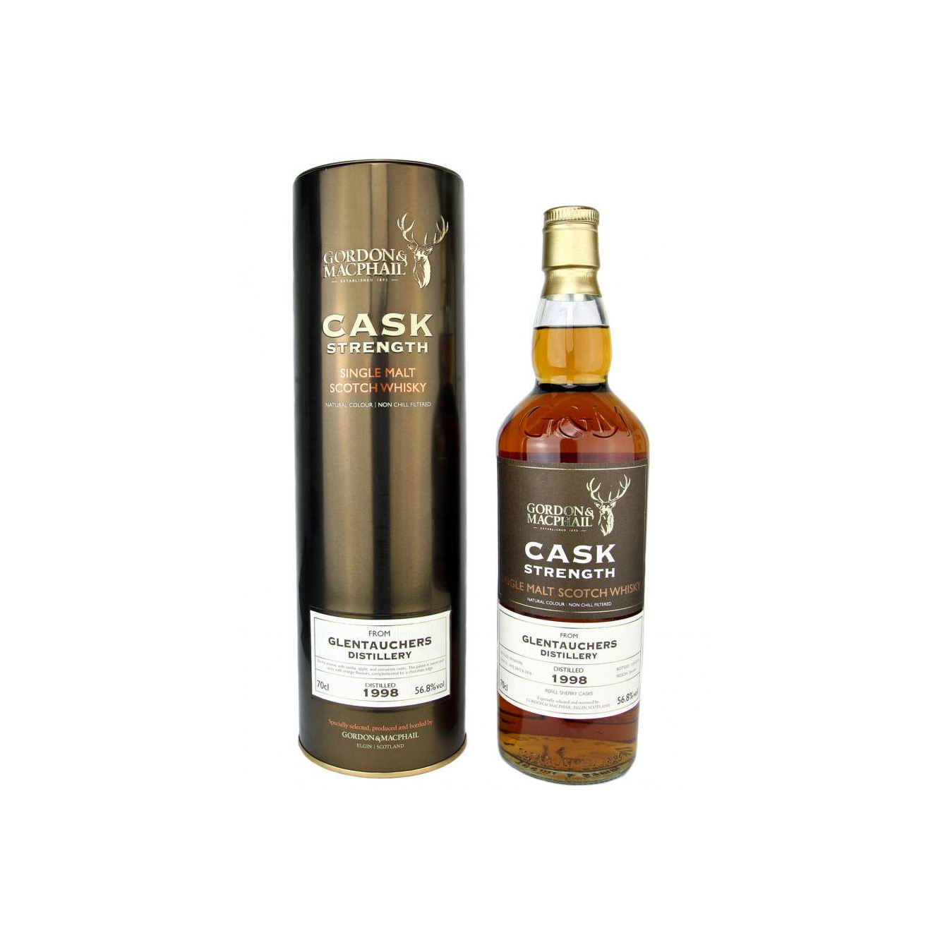 Glentauchers Cask Strength Collection 1998 17 Years Single Malt Whisky 3
