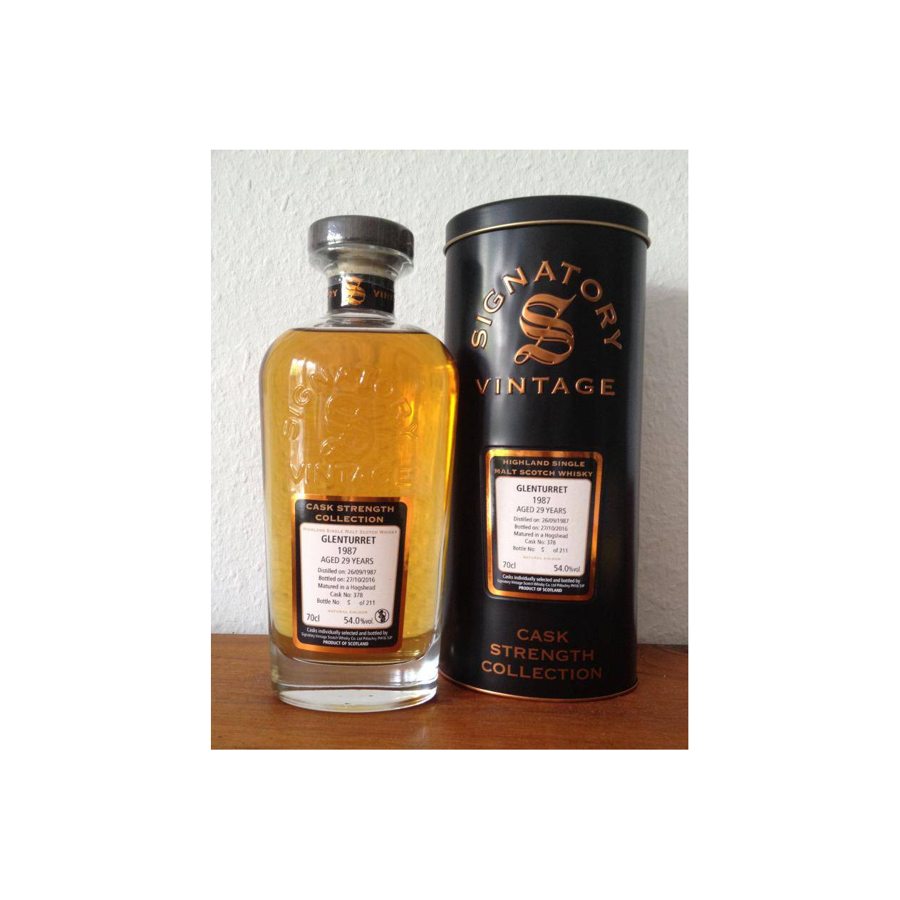 The Glenturret Cask Strength Collection 1987 29 Years Single Malt Whisky 2