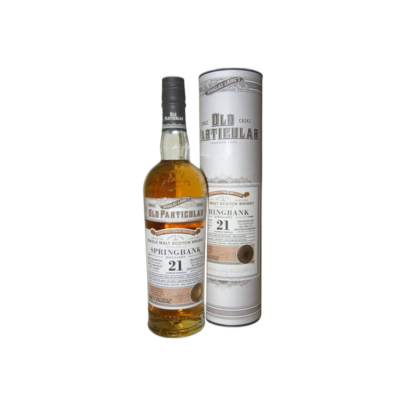 Springbank Old Particular 1993 21 Years Single Malt Whisky 3