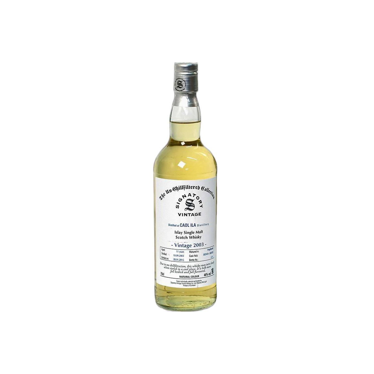 Caol Ila The Un-Chillfiltered Collection 2003 11 Years Single Malt Whisky