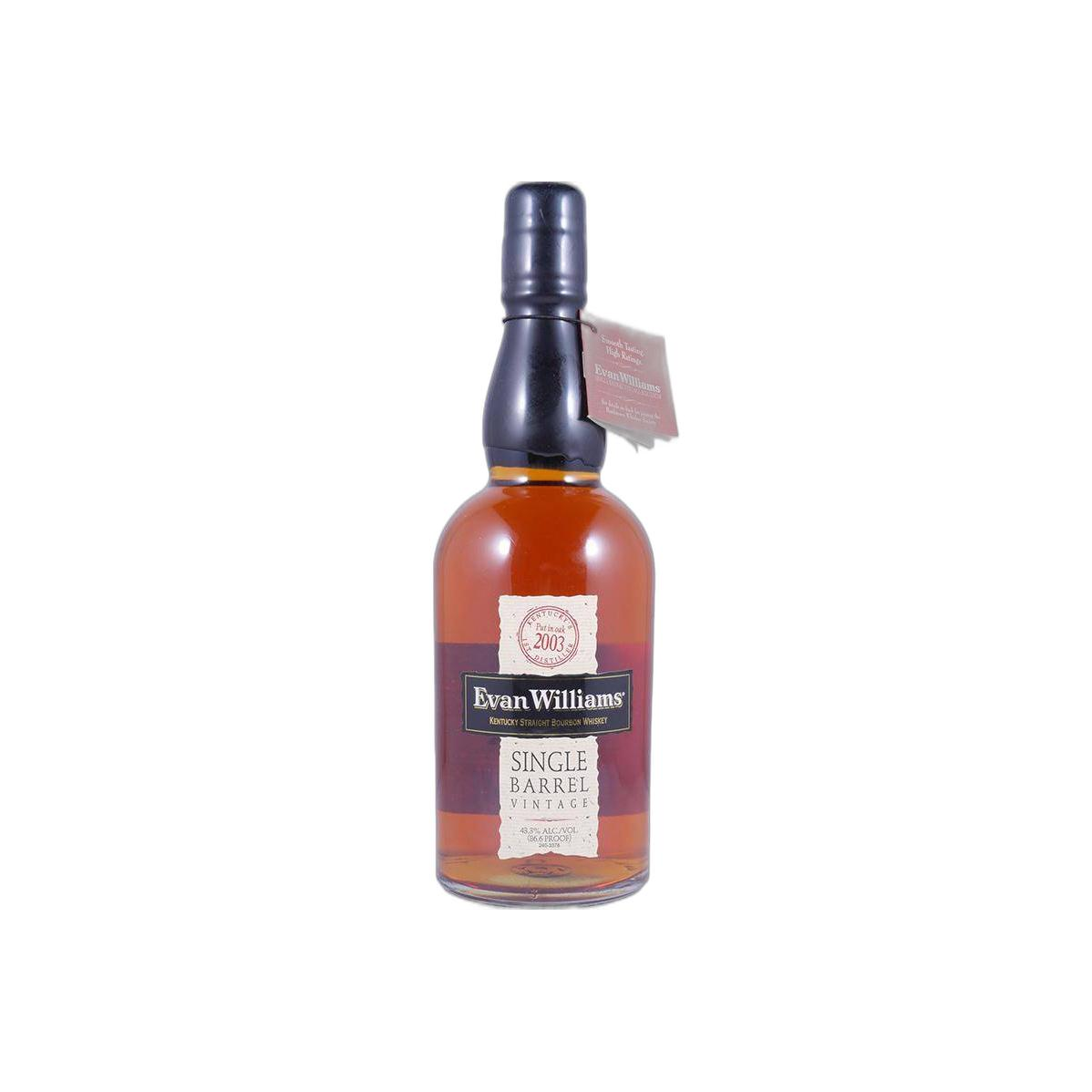 Evan Williams Single Cask 2003 10 Years Bourbon Whisky