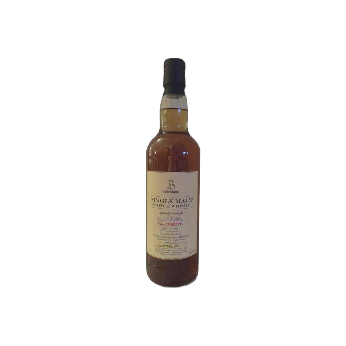 Springbank Private Bottling 1997 9 Years Single Malt Whisky
