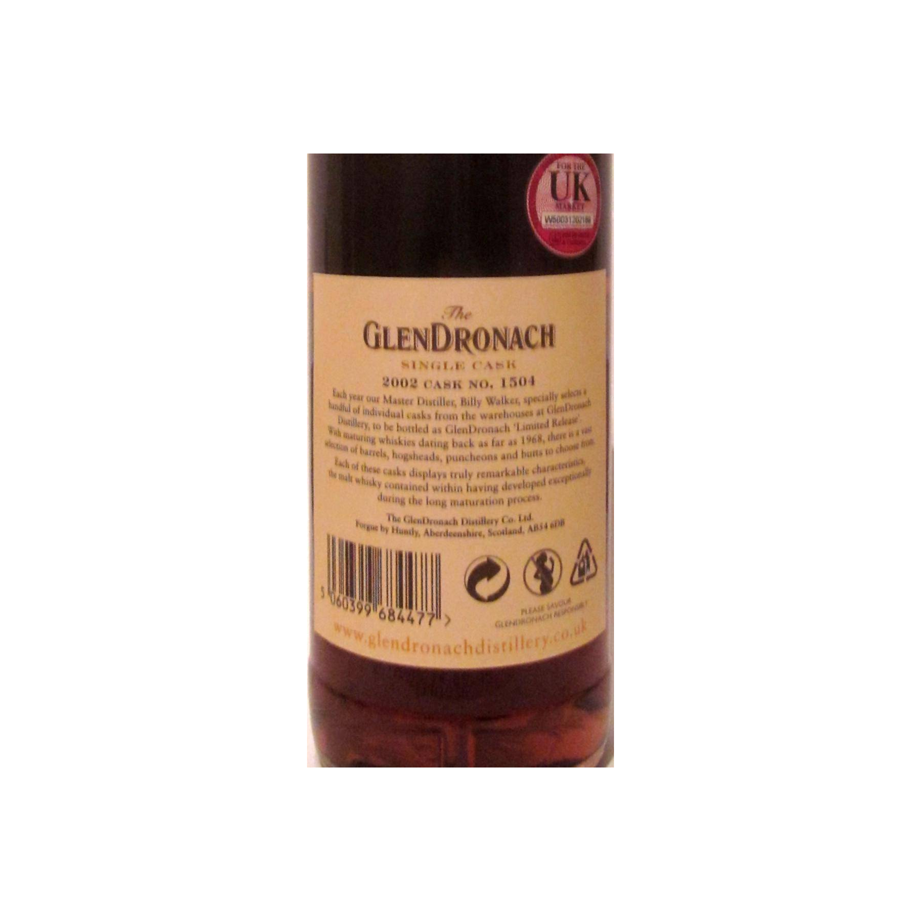 GlenDronach 2002 14 Years Single Malt Whisky 2
