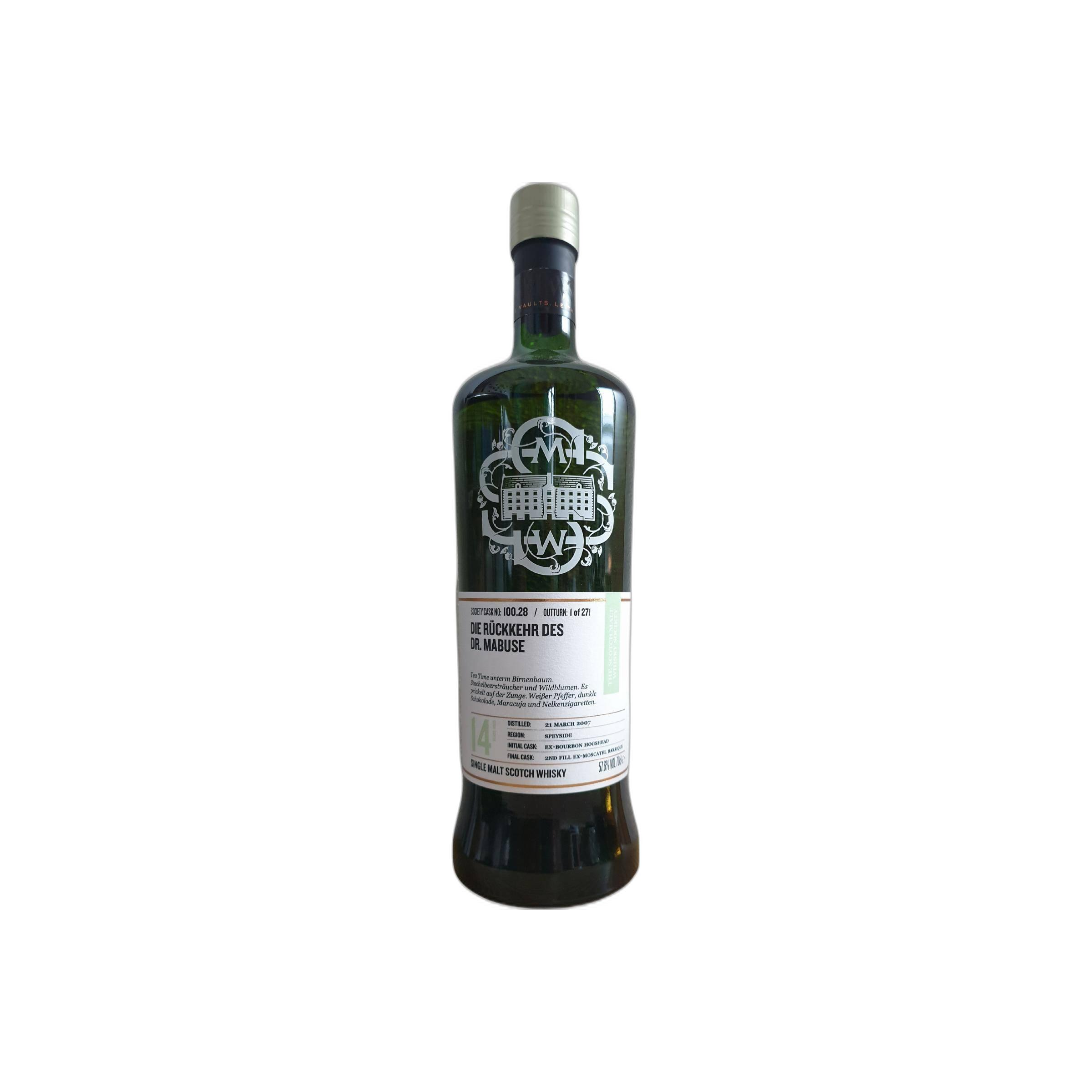 The Scotch Malt Whisky Society 2007 14 Years Single Malt Whisky