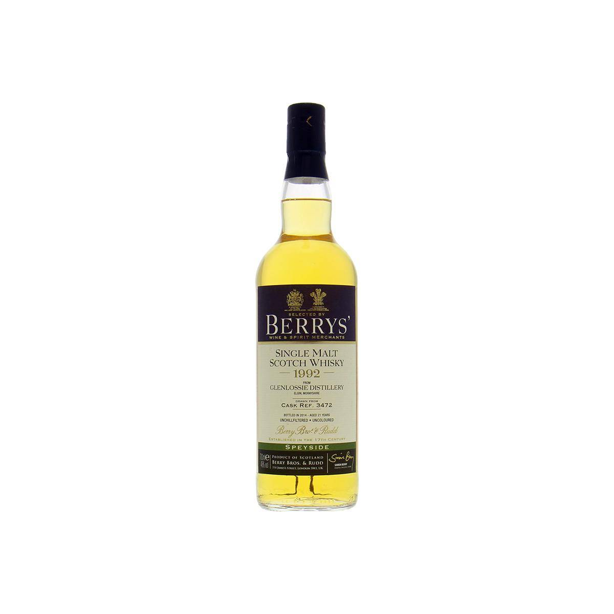 Glenlossie 1992 21 Years Single Malt Whisky