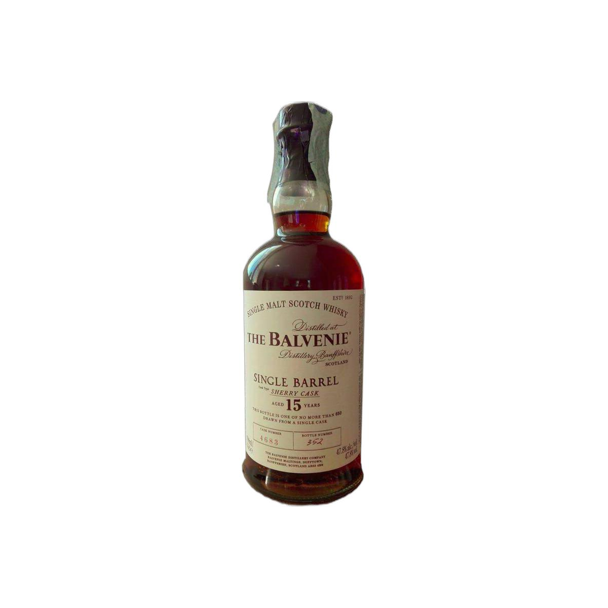 The Balvenie 15 Years Single Malt Whisky