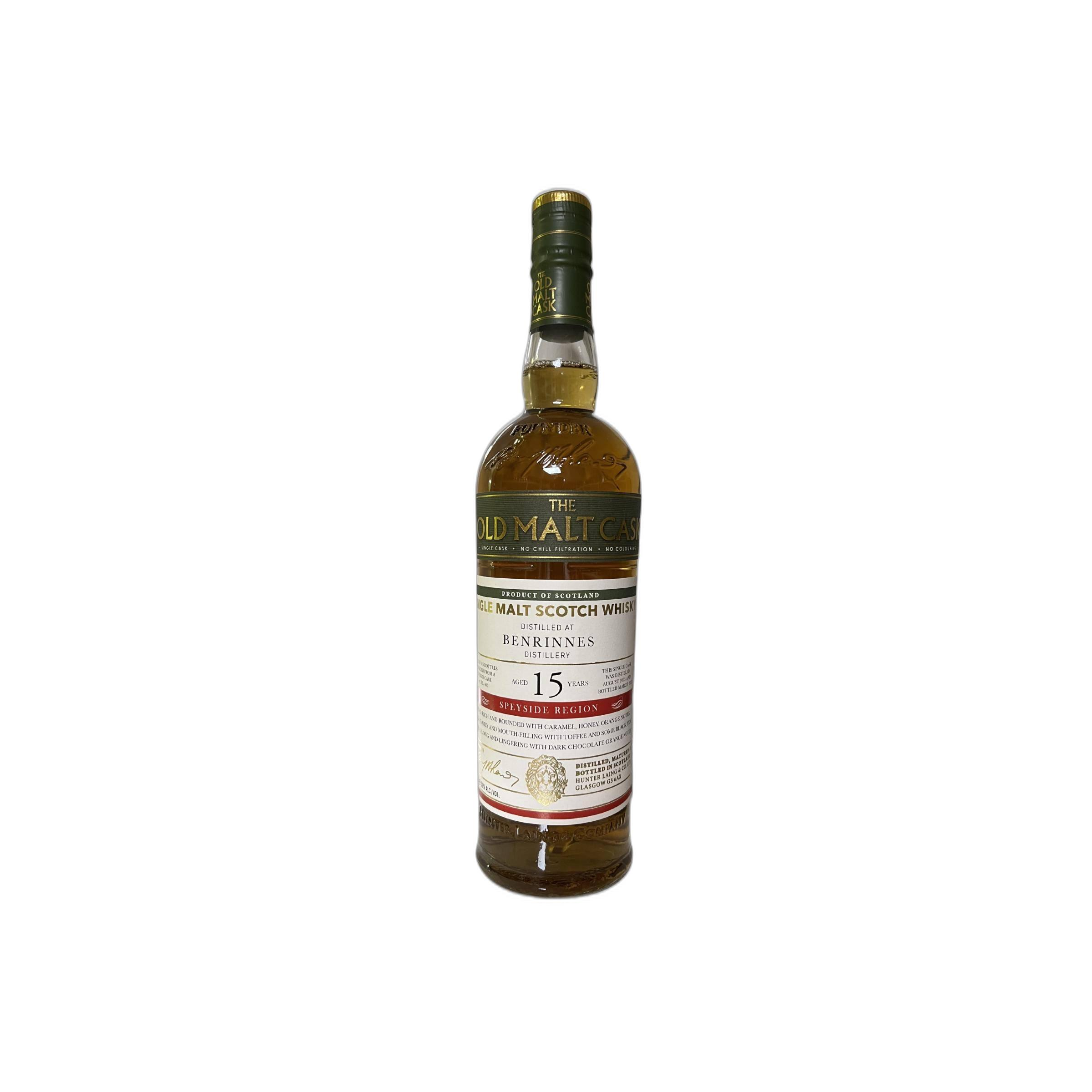 Benrinnes Old Malt Cask 2005 15 Years Single Malt Whisky