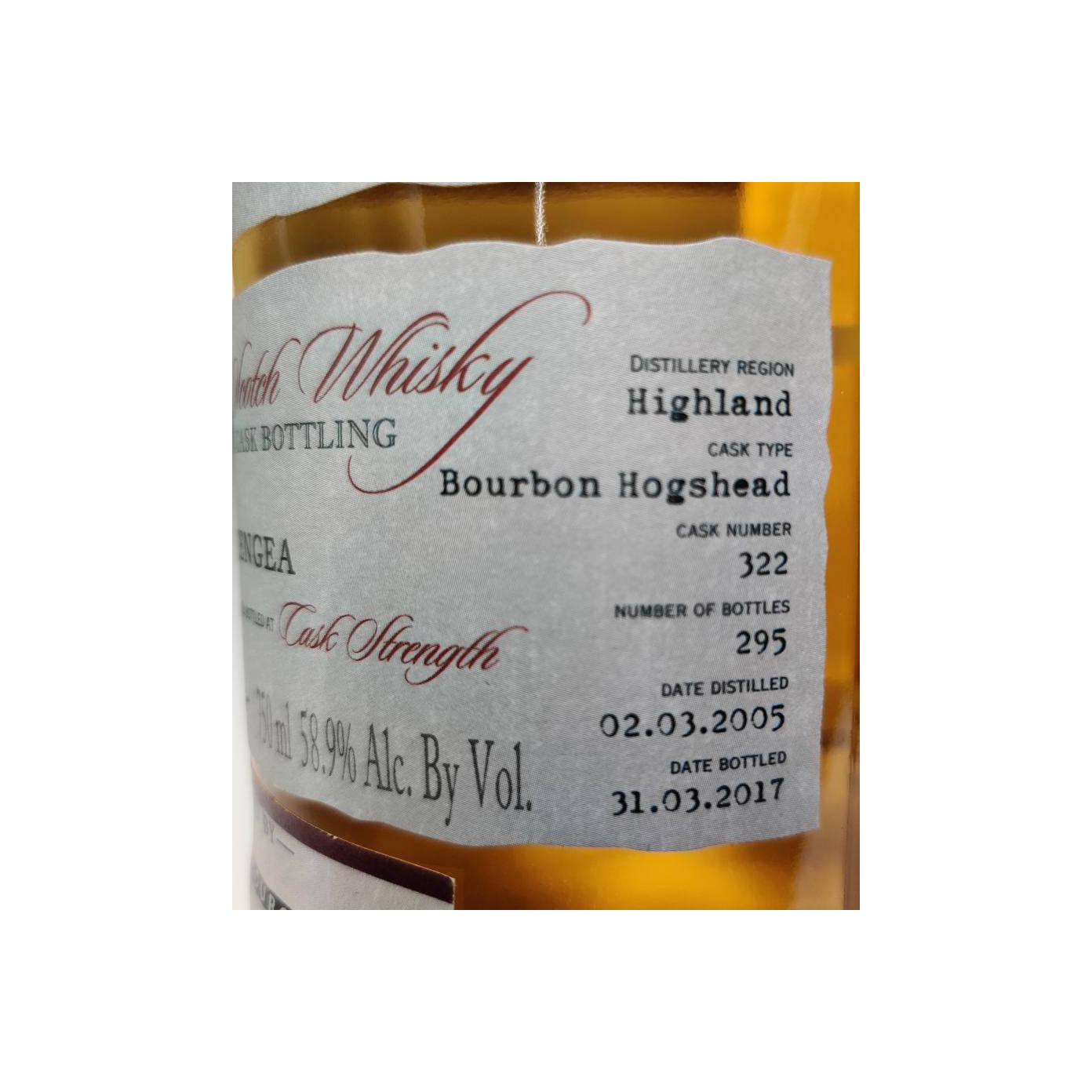 A.D. Rattray 2005 12 Years Single Malt Whisky 3