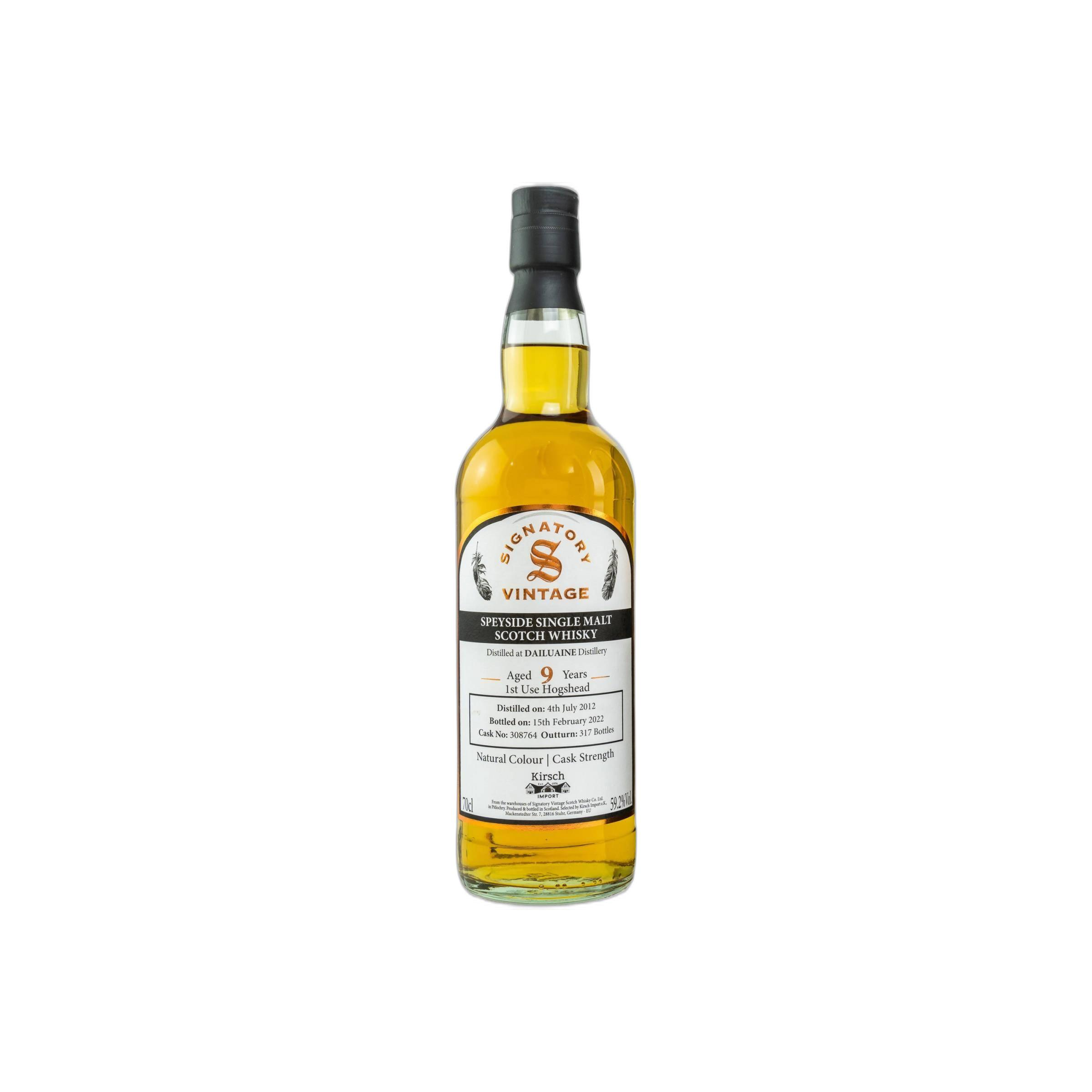 Dailuaine 2012 9 Years Single Malt Whisky
