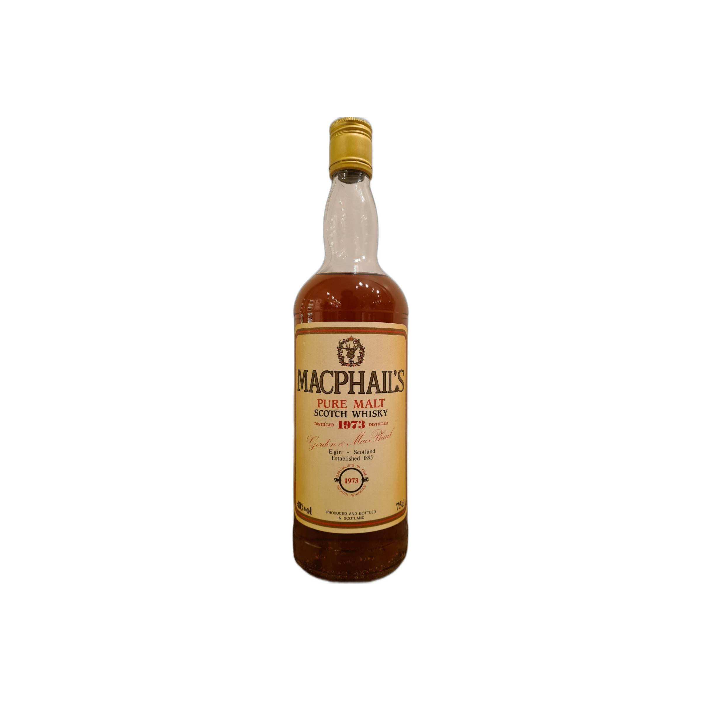 Gordon & MacPhail 1973 Single Malt Whisky