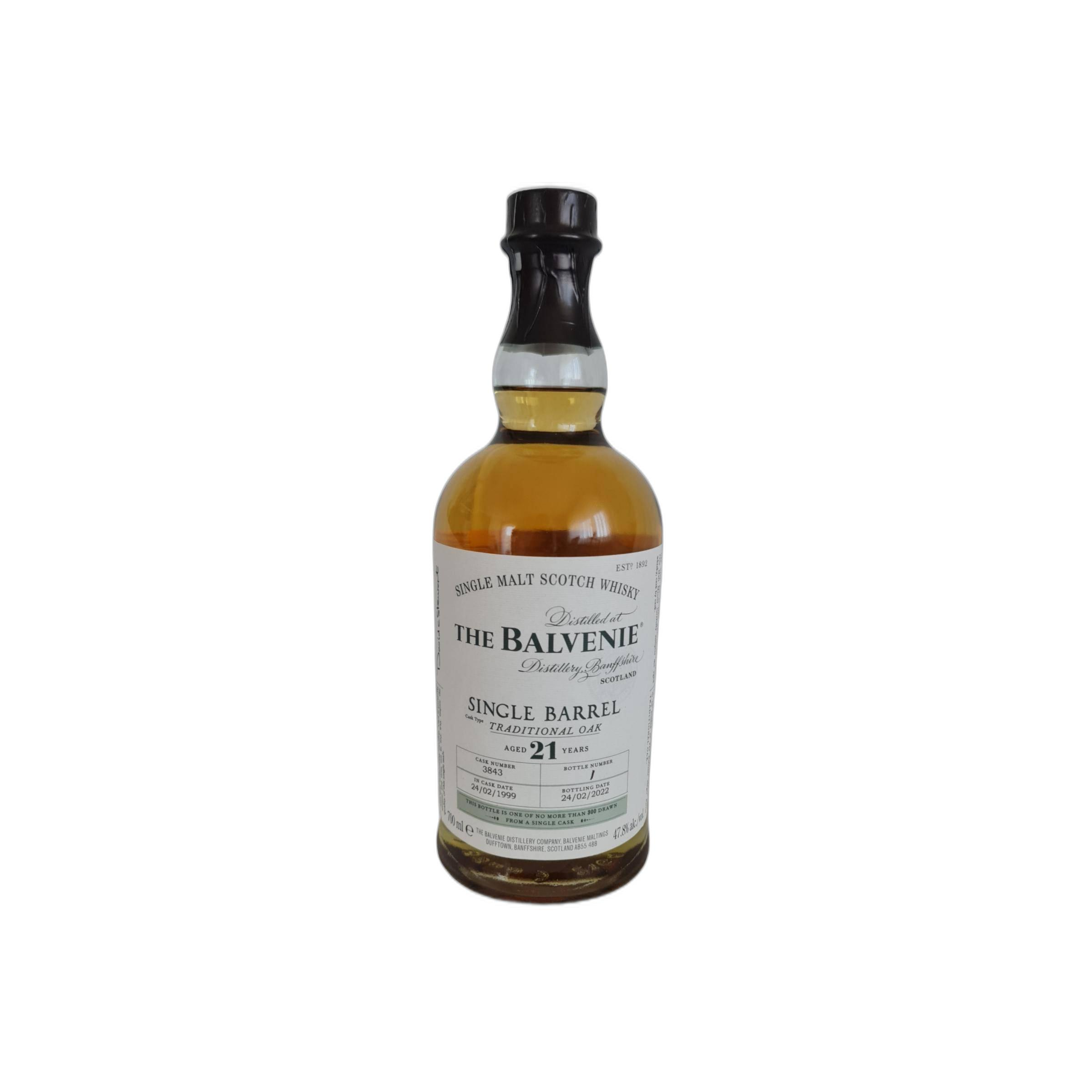The Balvenie 1999 21 Years Single Malt Whisky