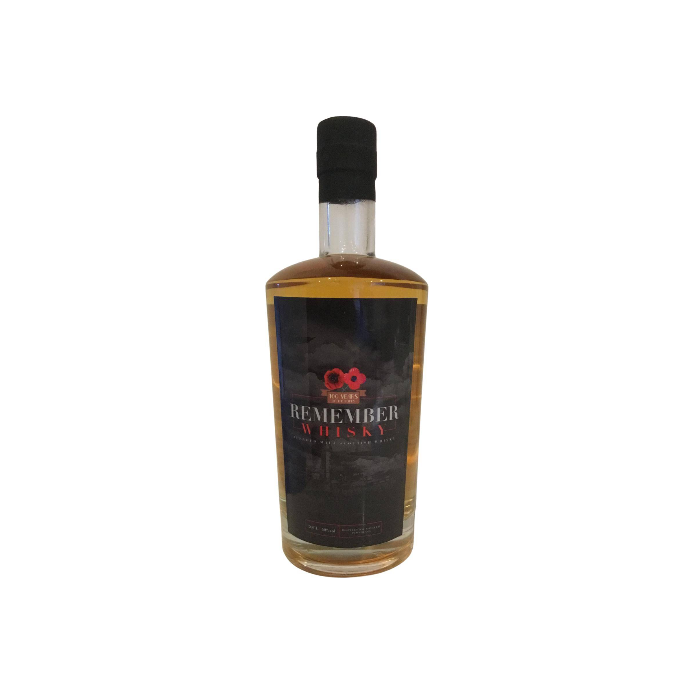 Poppy Remember Whisky