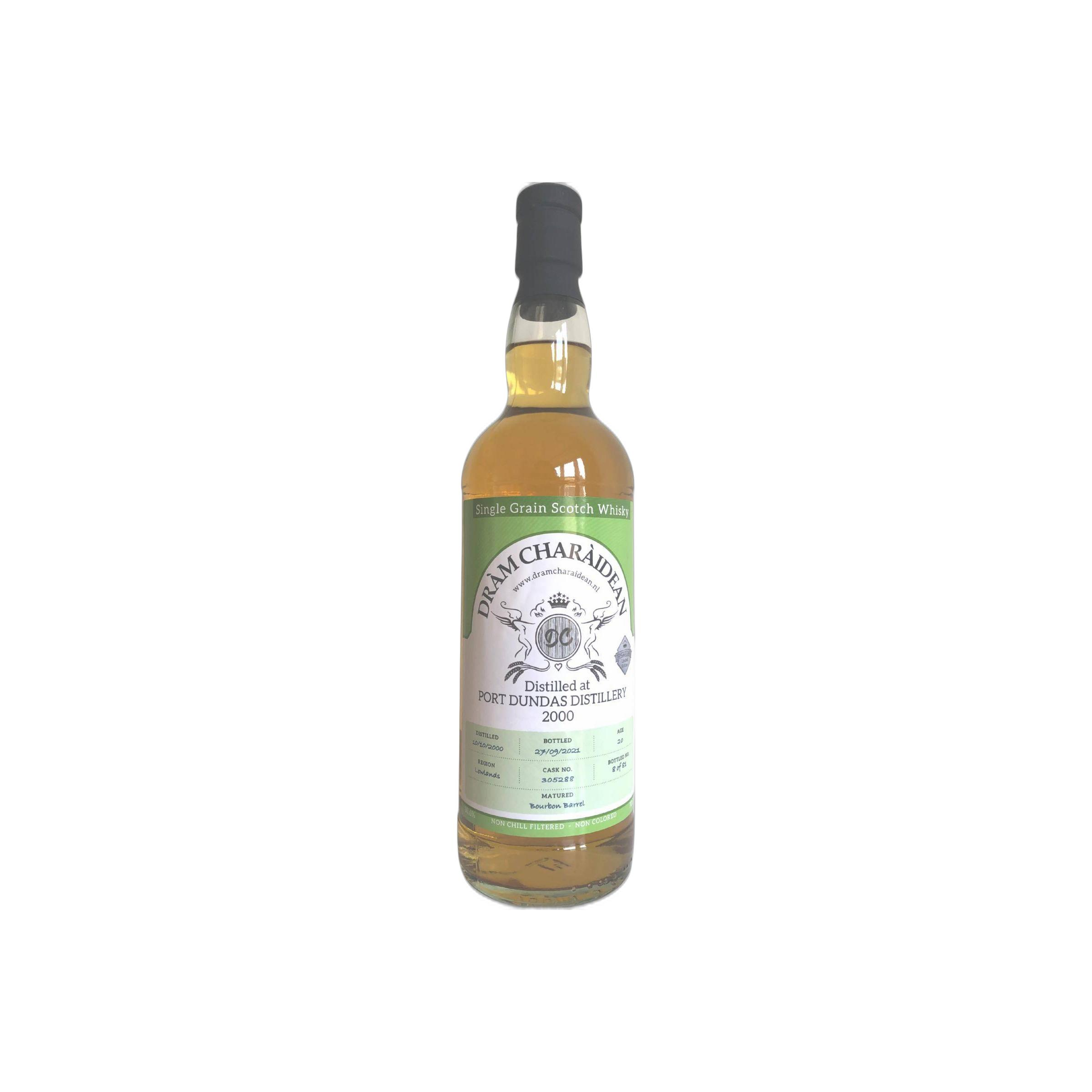 Port Dundas 2000 20 Years Single Grain Whisky
