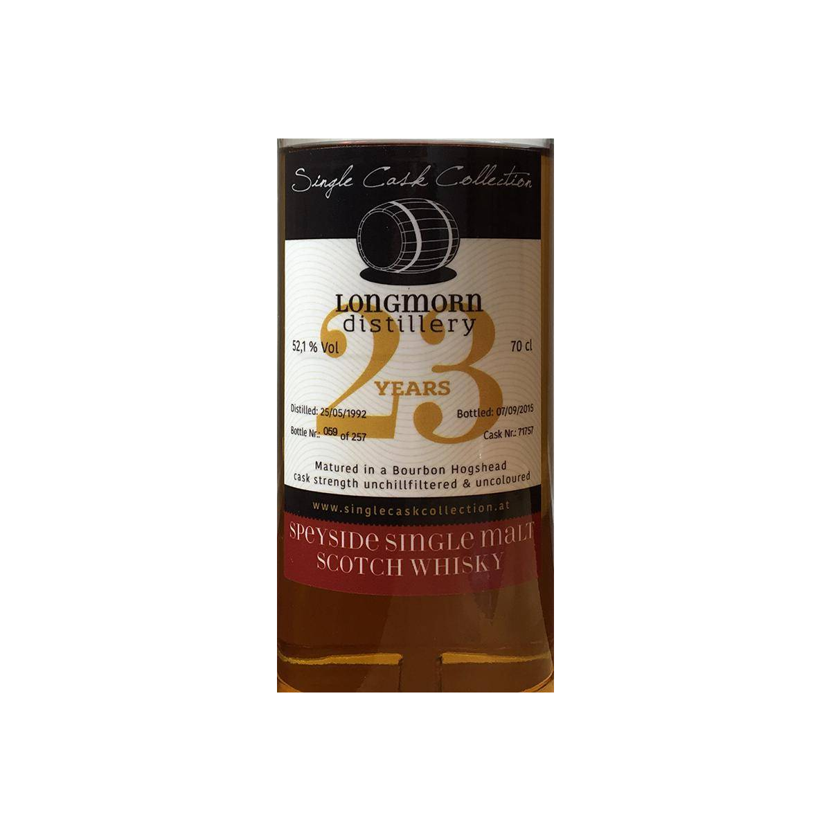 Longmorn 1992 23 Years Single Malt Whisky