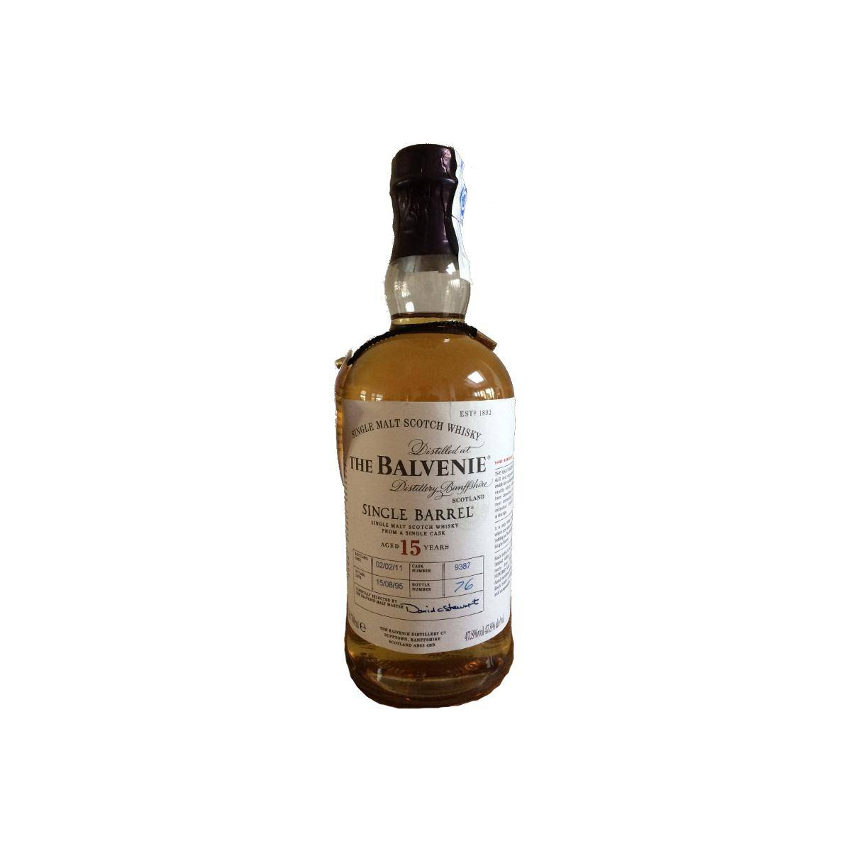 The Balvenie Single Cask 1995 15 Years Single Malt Whisky
