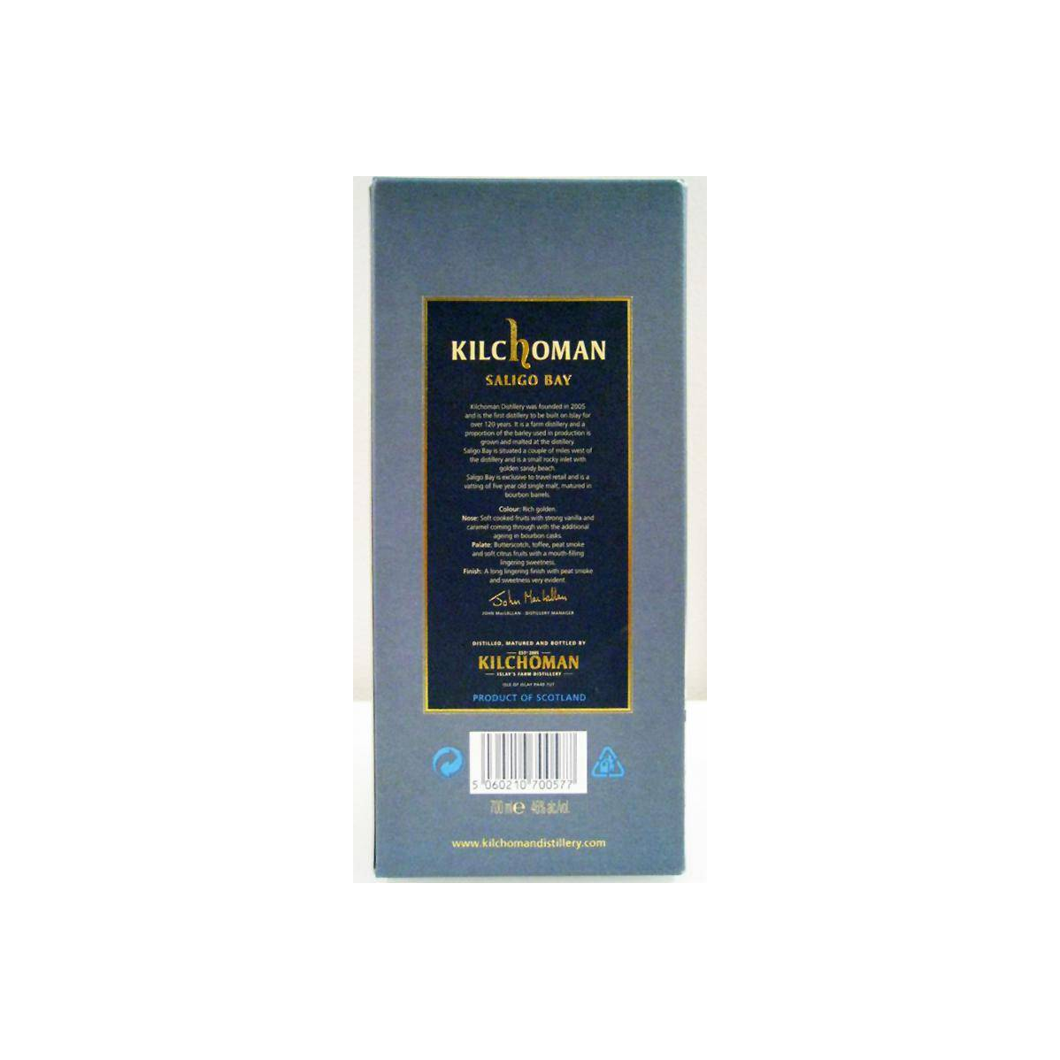 Kilchoman 5 Years Single Malt Whisky 3