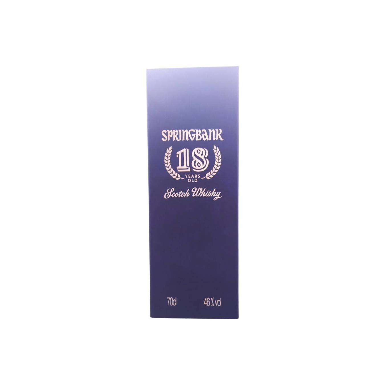 Springbank 18 Years Single Malt Whisky 3