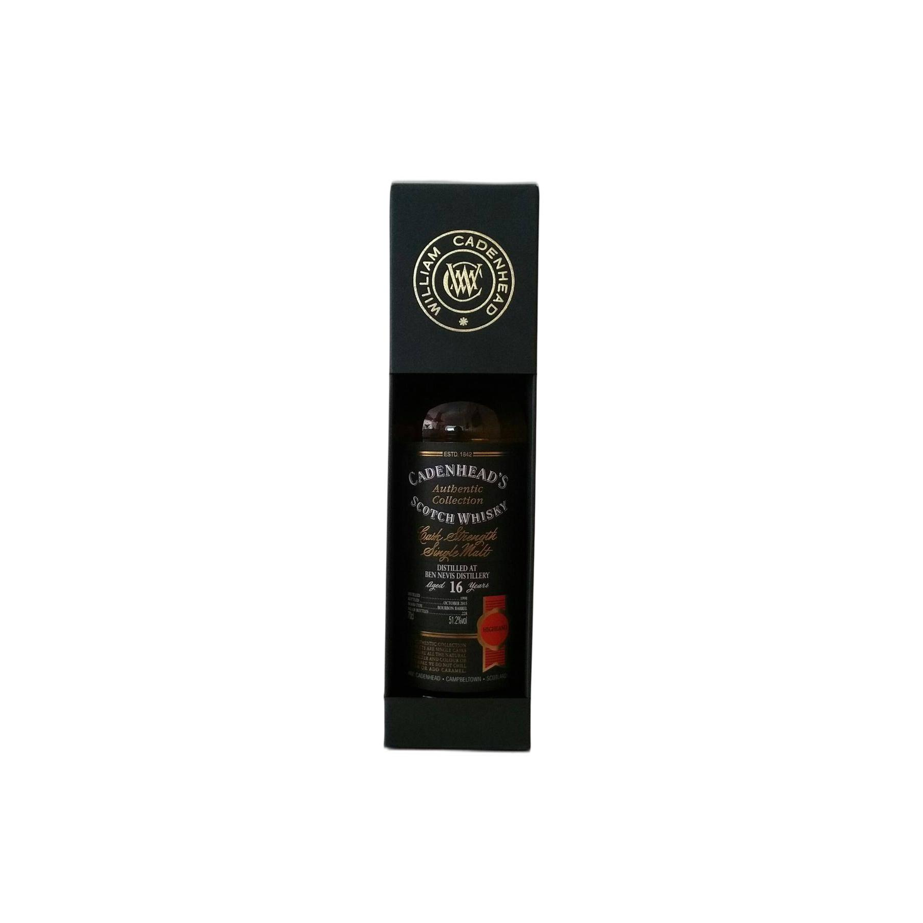 Ben Nevis Authentic Collection 1998 16 Years Single Malt Whisky 2