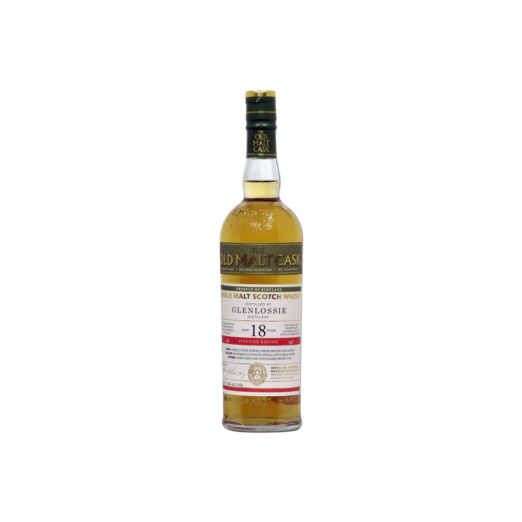 Glenlossie Old Malt Cask 1997 18 Years Single Malt Whisky